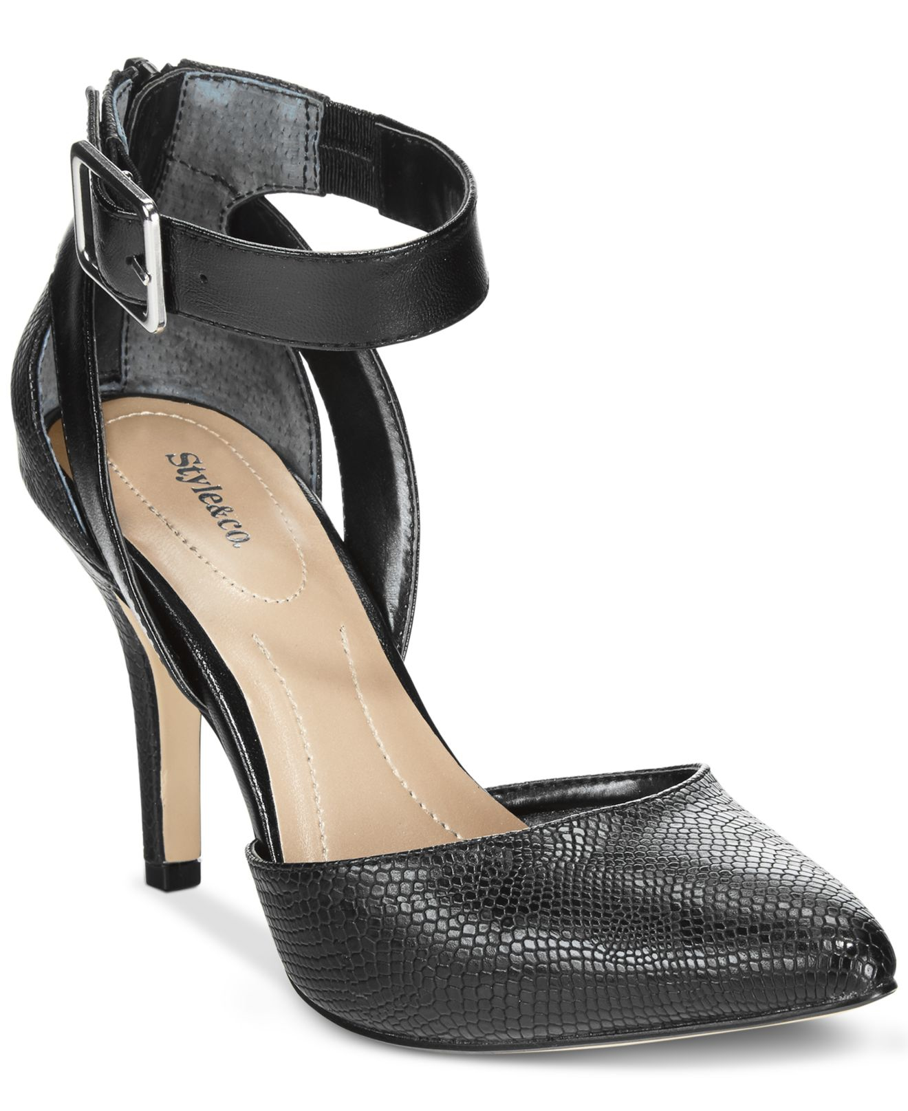 macy's studded heels