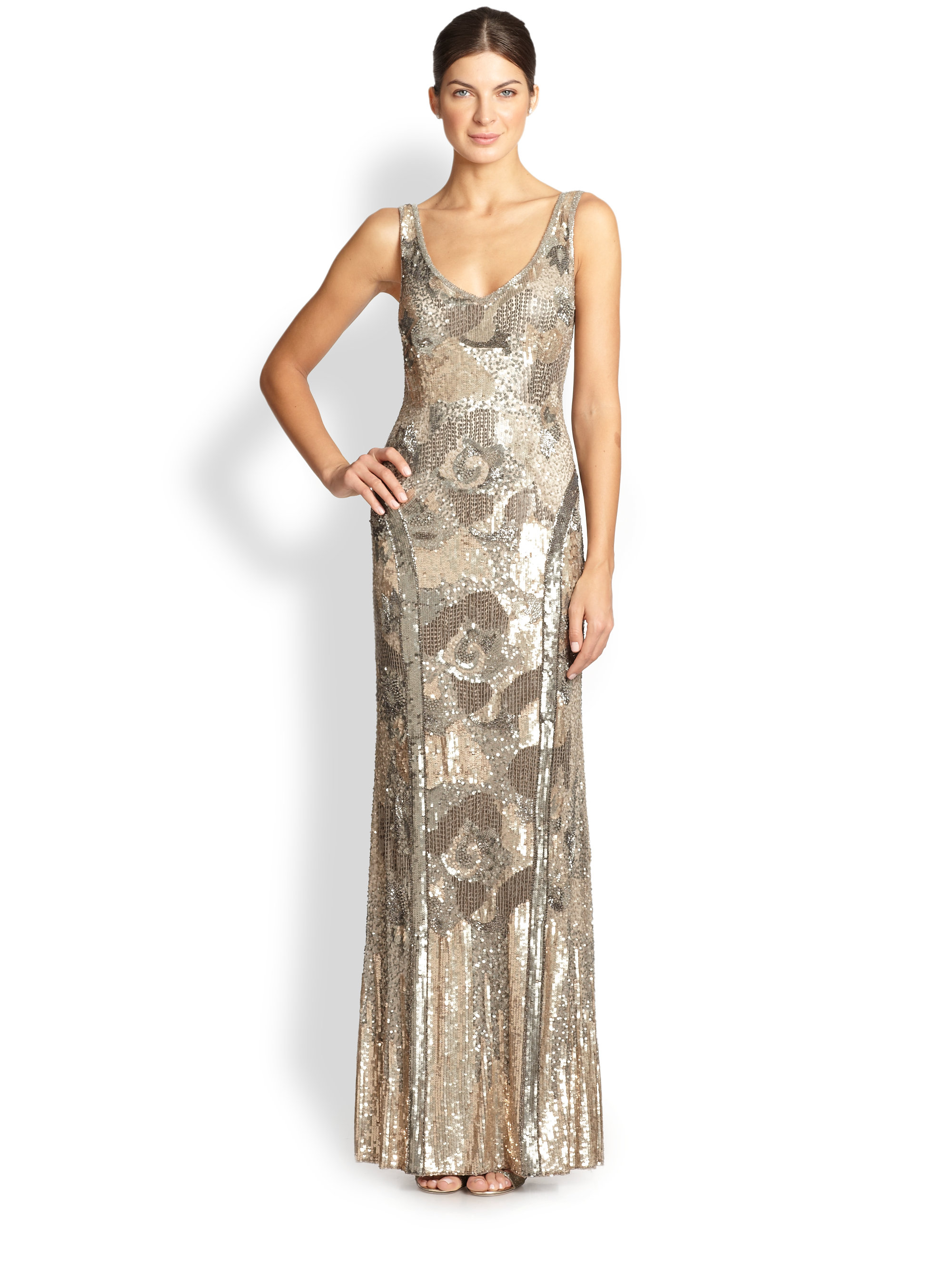 theia sequin gown