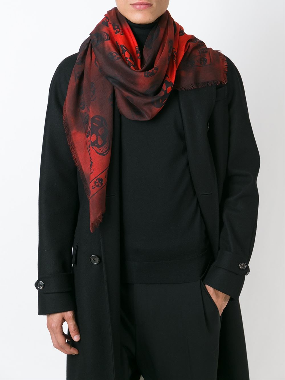 Mcqueen alexander scarf red photo recommendations to wear for spring in 2019 Mcqueen alexander scarf red photo forecasting dress for everyday in 2019