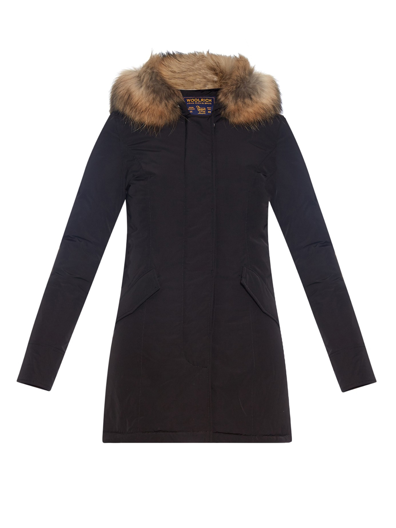 Lyst Woolrich Arctic Raccoon Fur Trimmed Parka In Black