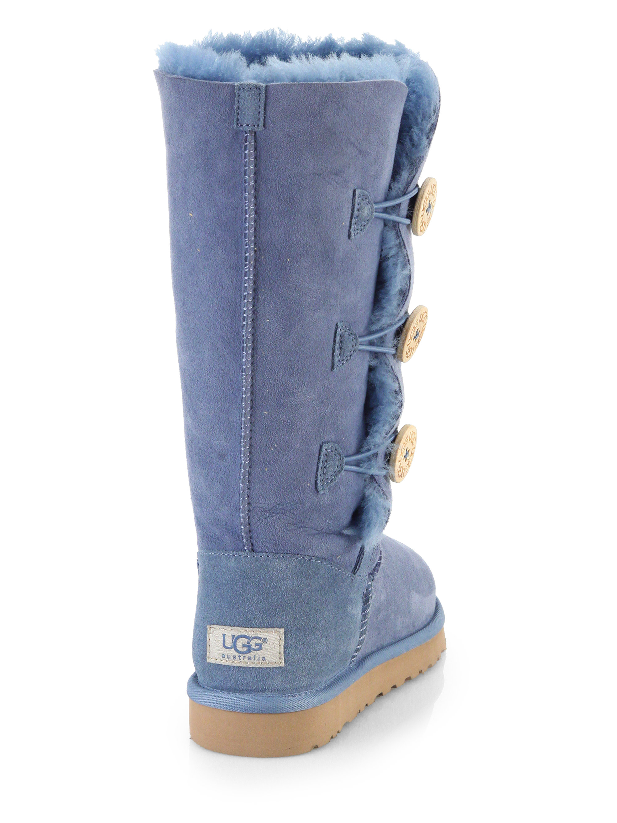 knee high button boots