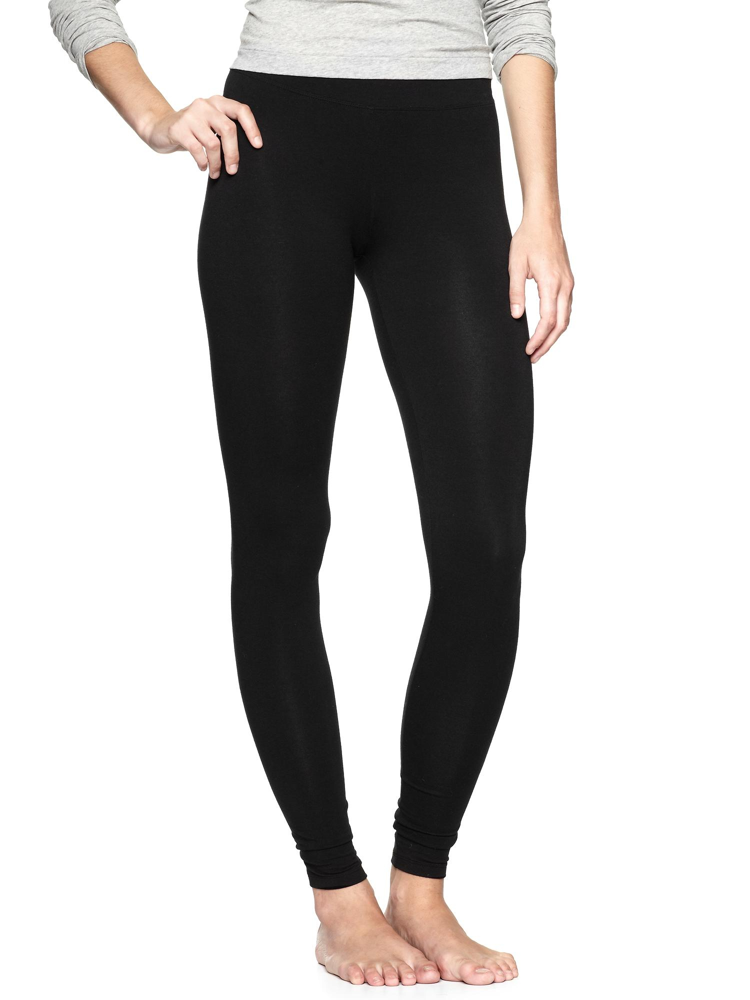 Gap Pure Body Essentials Leggings in Black (true black knit) | Lyst