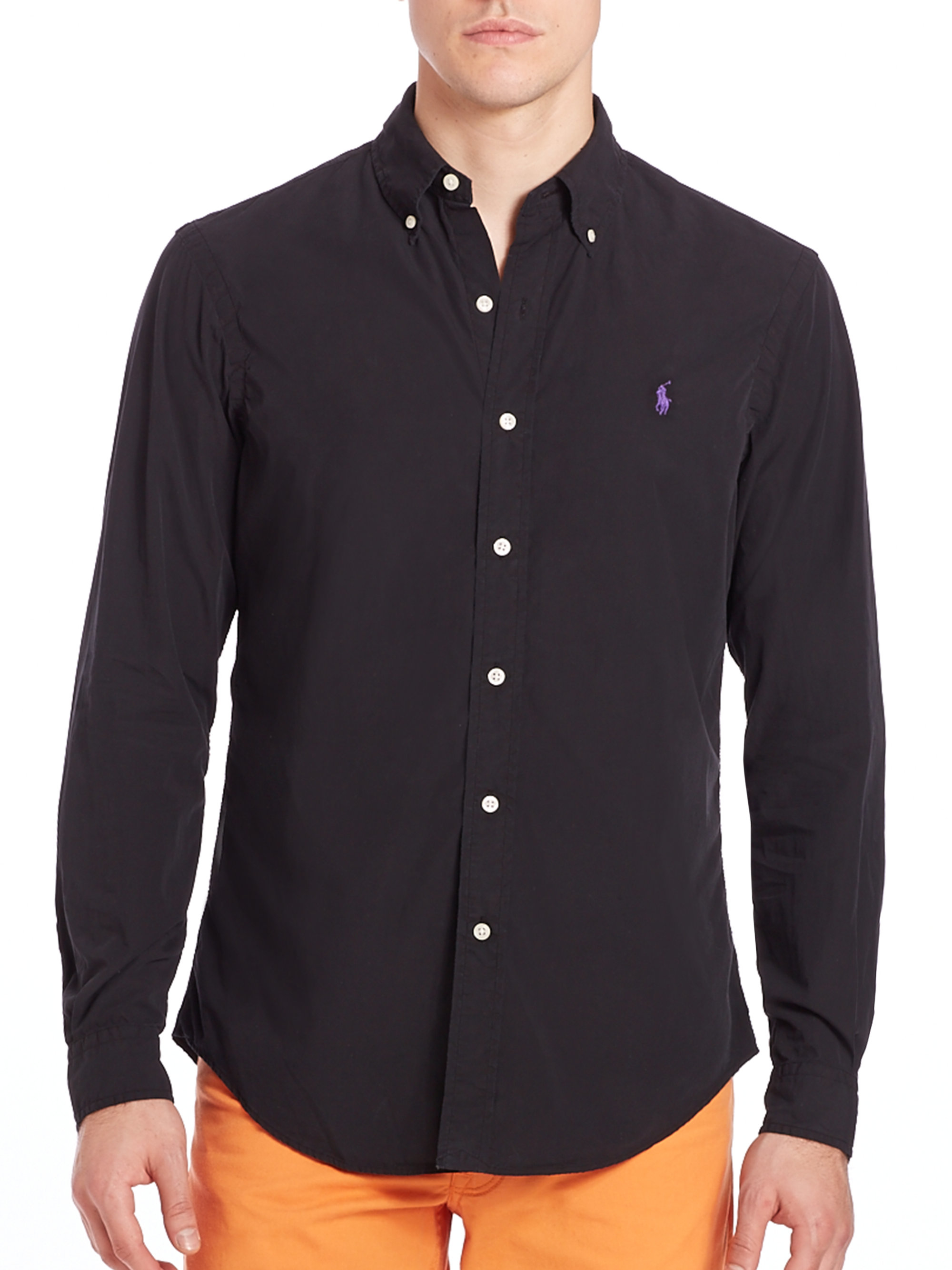 macy's polo button up