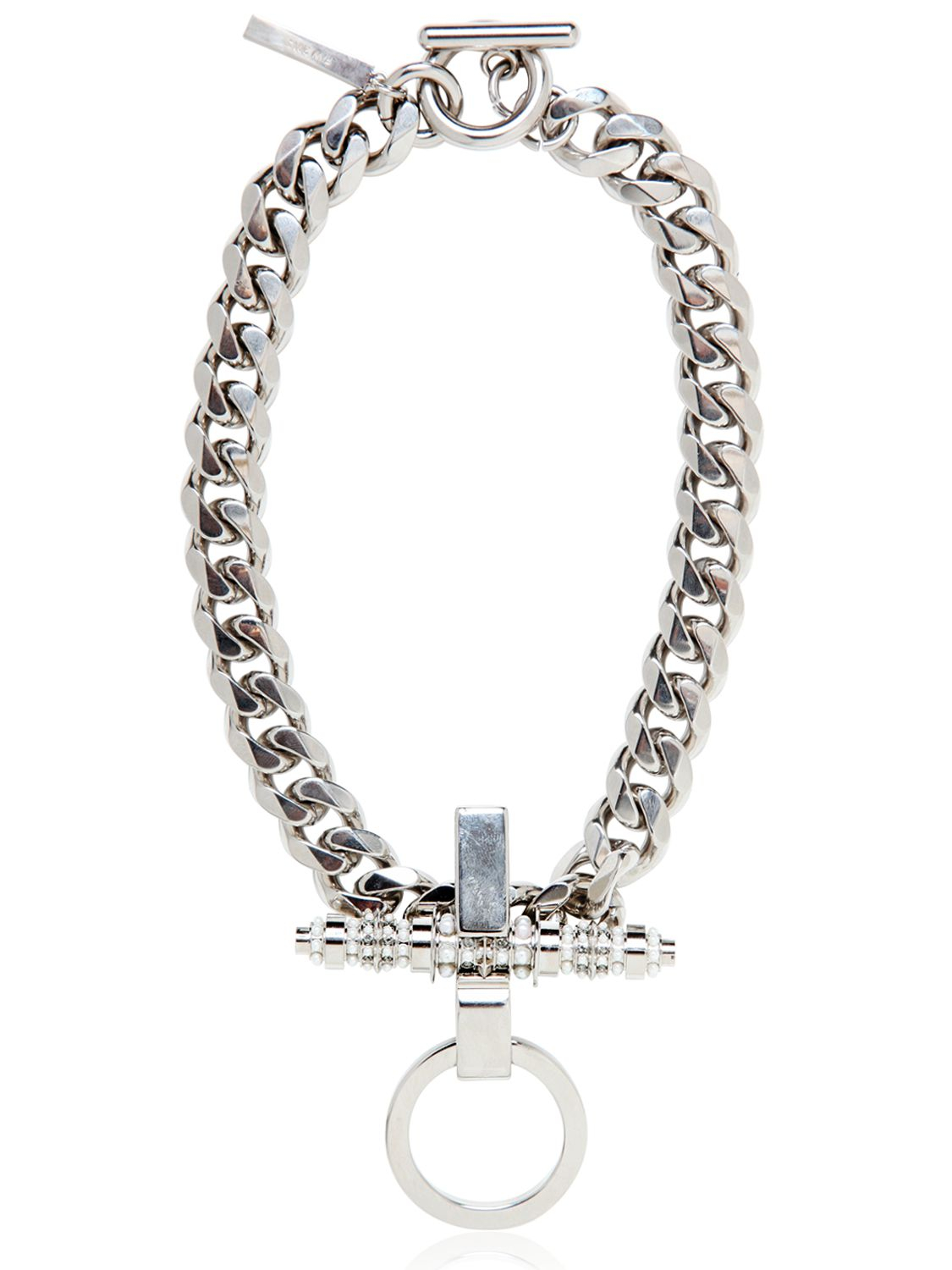 givenchy silver necklace