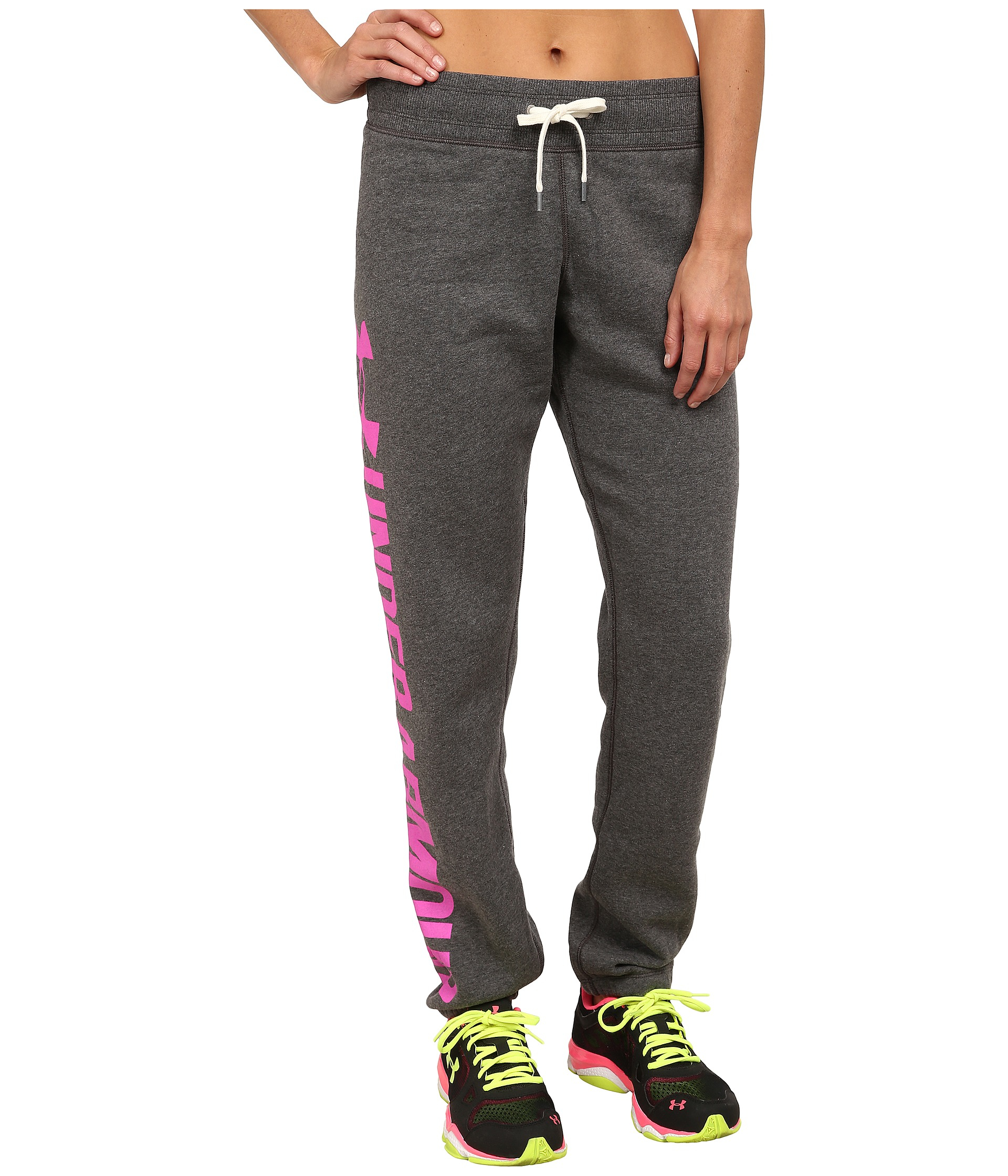 under armour women's favorite fleece boyfriend pants