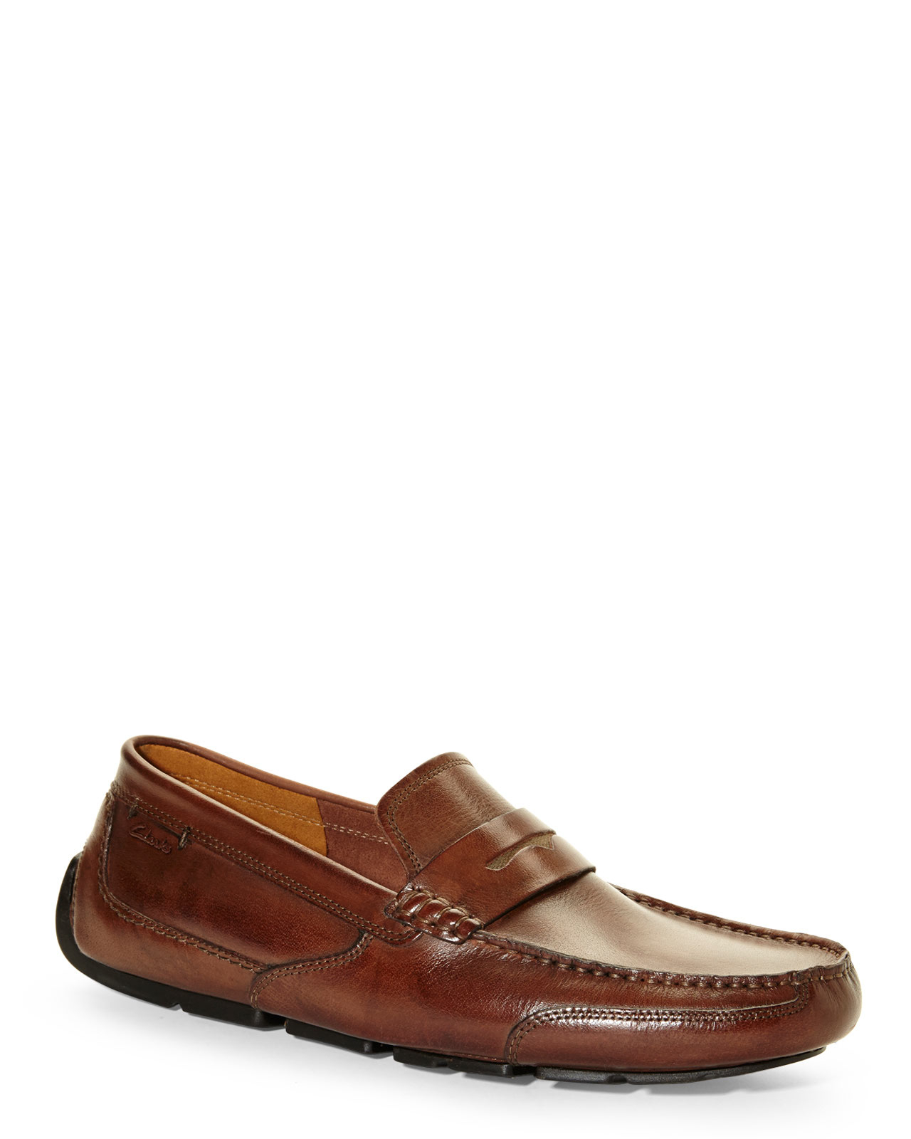 Lyst - Clarks Ashmont Way Penny Loafers in Brown for Men