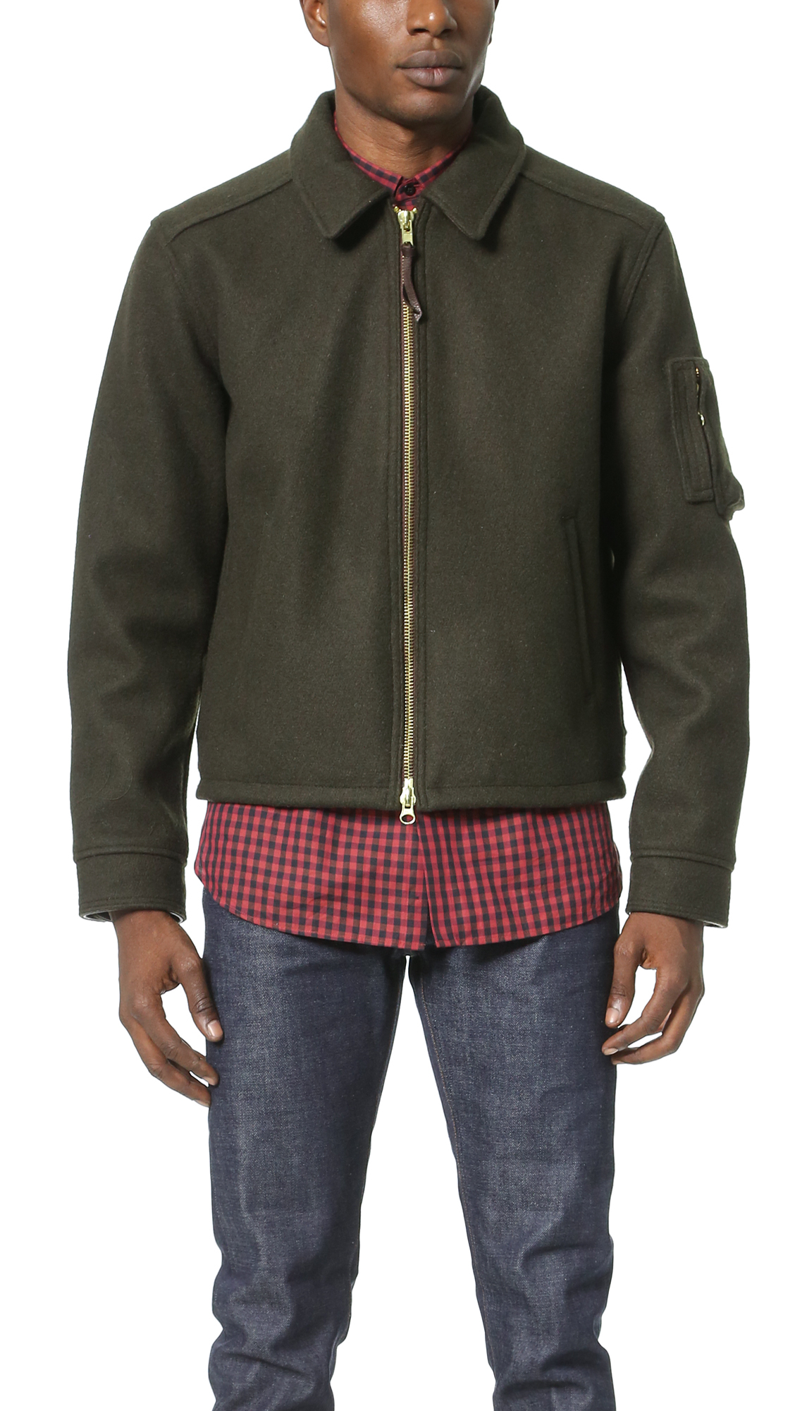 Lyst Golden Bear Loden Eisenhower Jacket in Gray for Men