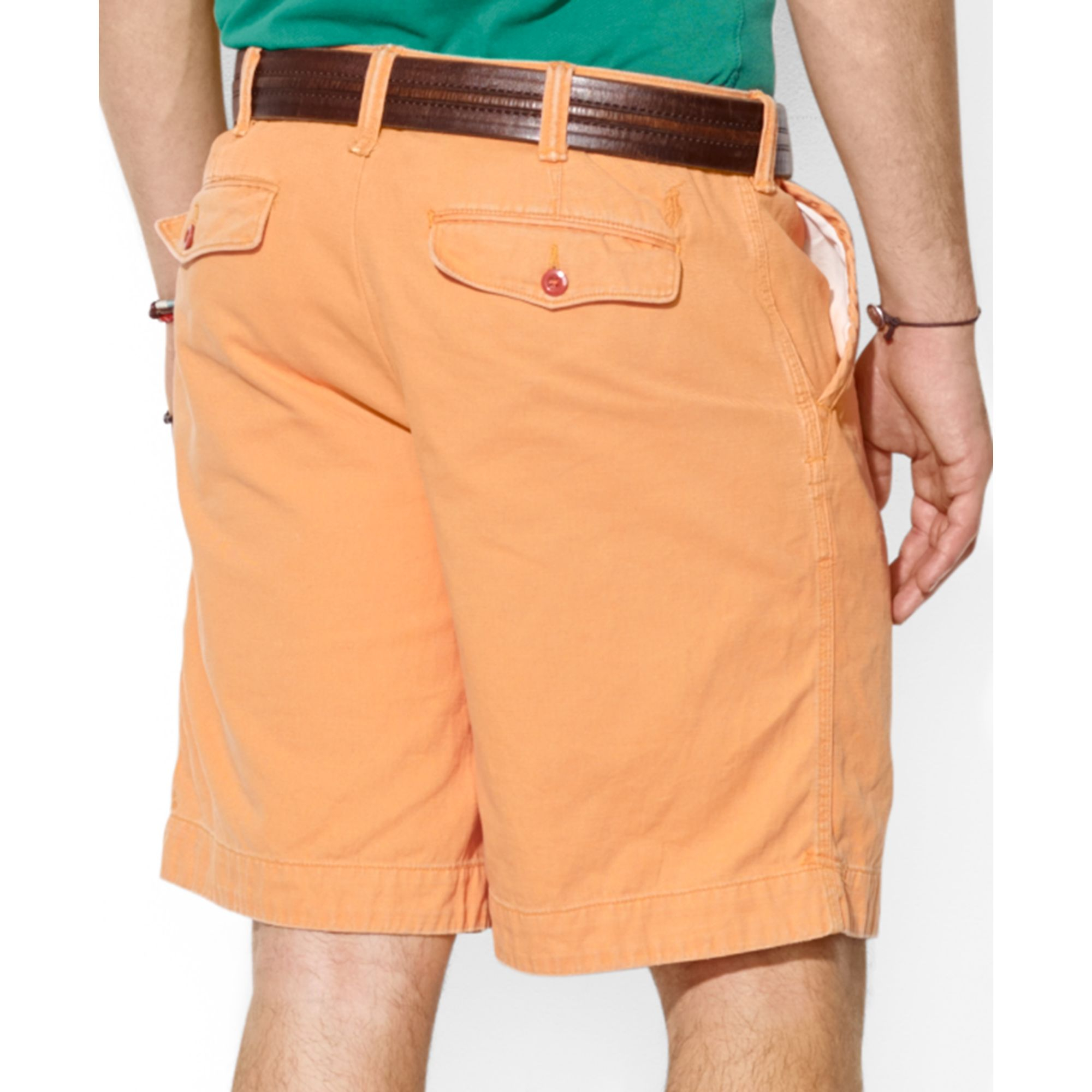 Lyst Polo Ralph Lauren Polo Relaxed Fit Rugged Bleecker Shorts in