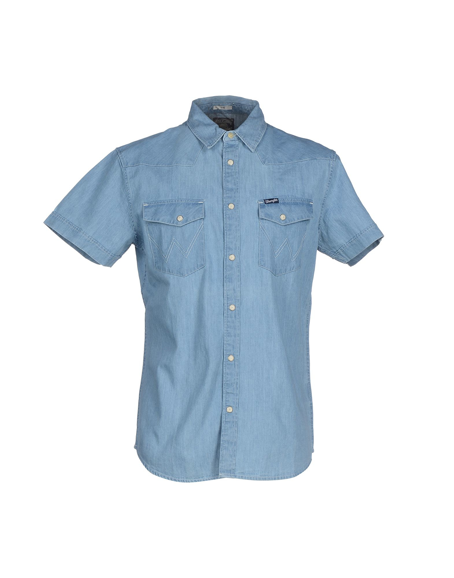 Lyst Wrangler Denim Shirt in Blue for Men