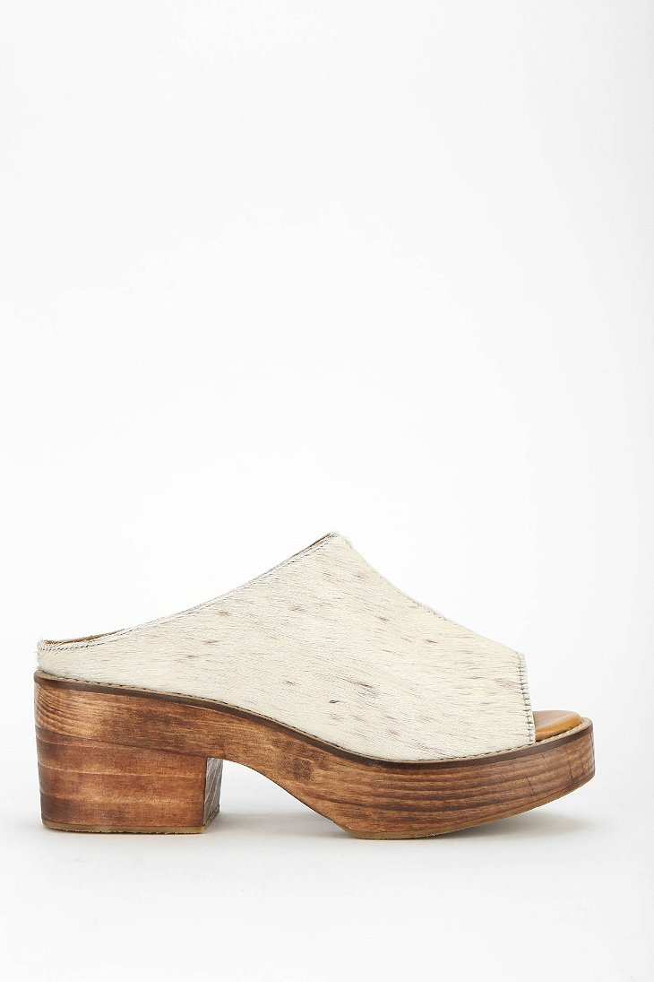 pony hair clogs