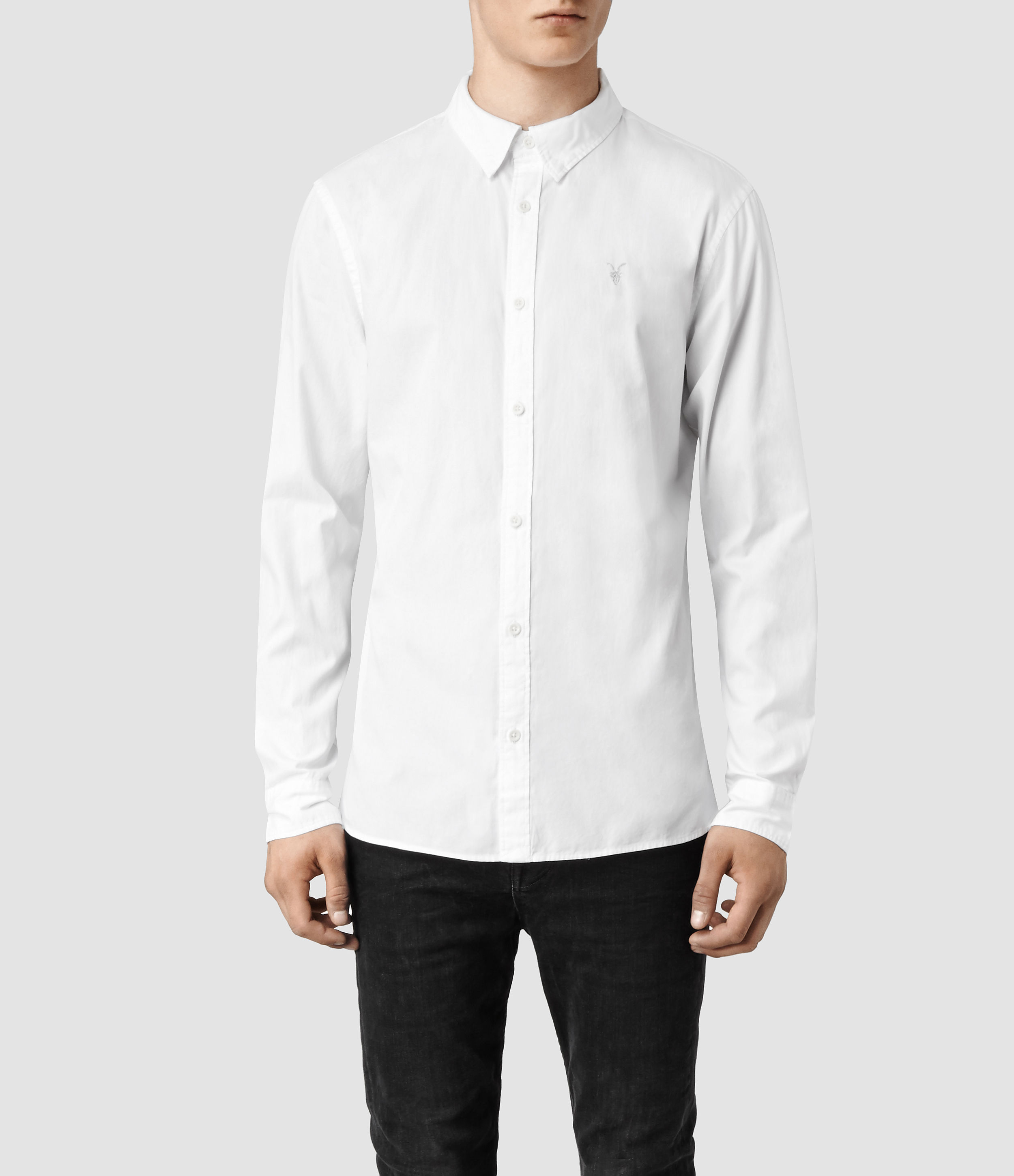 all saints white tee