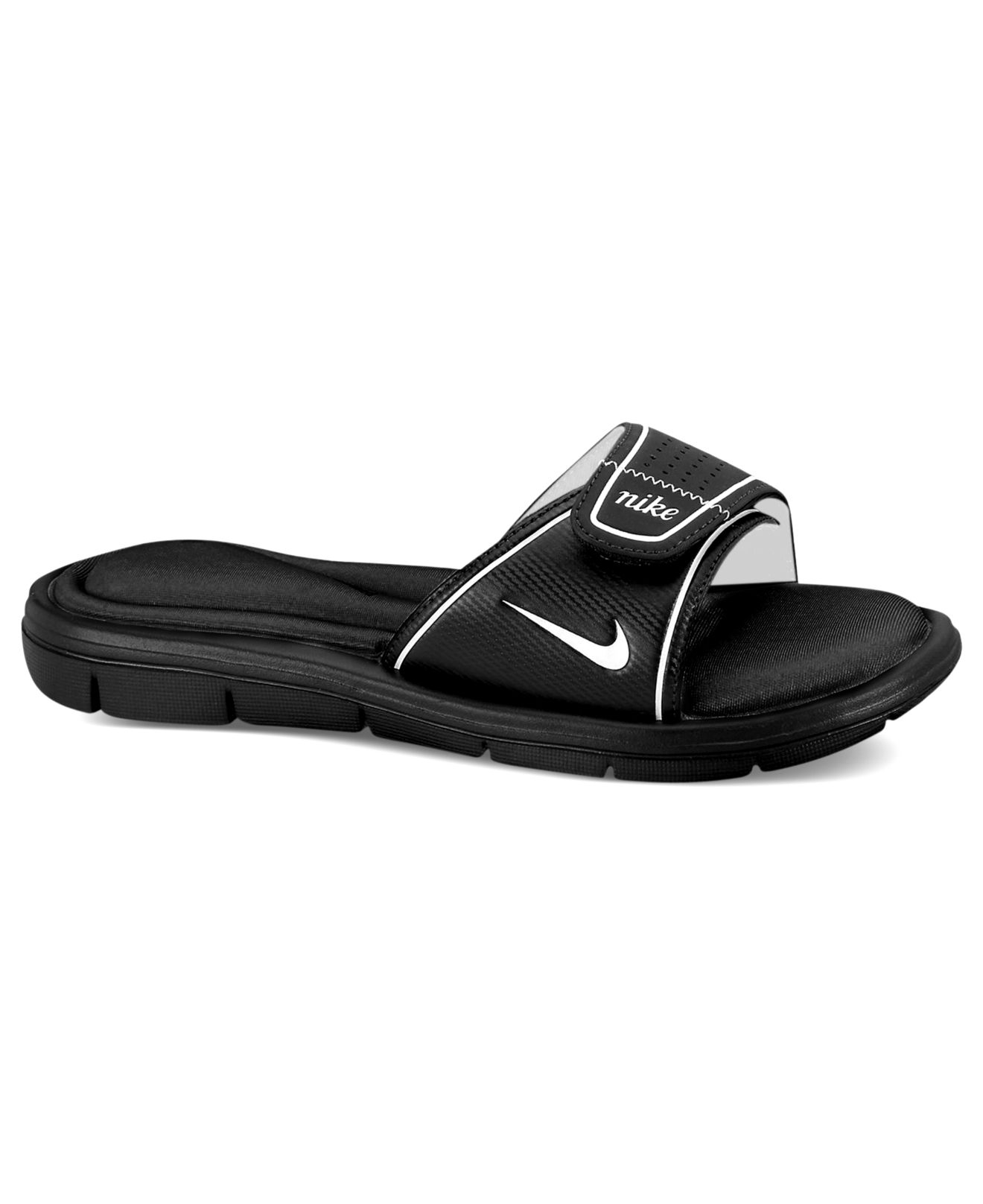 Abe Preference Stratford på Avon Nike Women's Comfort Slide Sandals From Finish Line in Black | Lyst