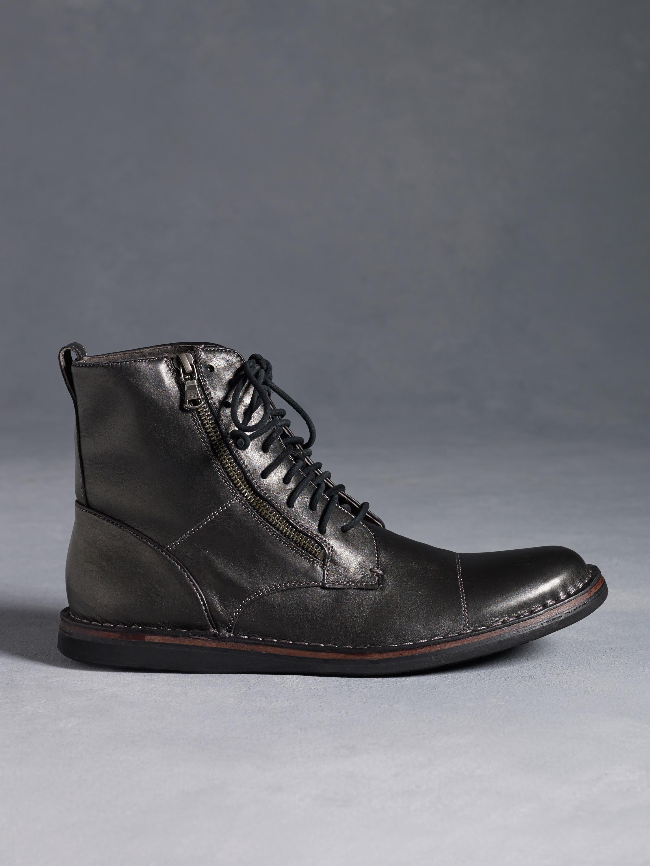 john varvatos barrett side zip boot