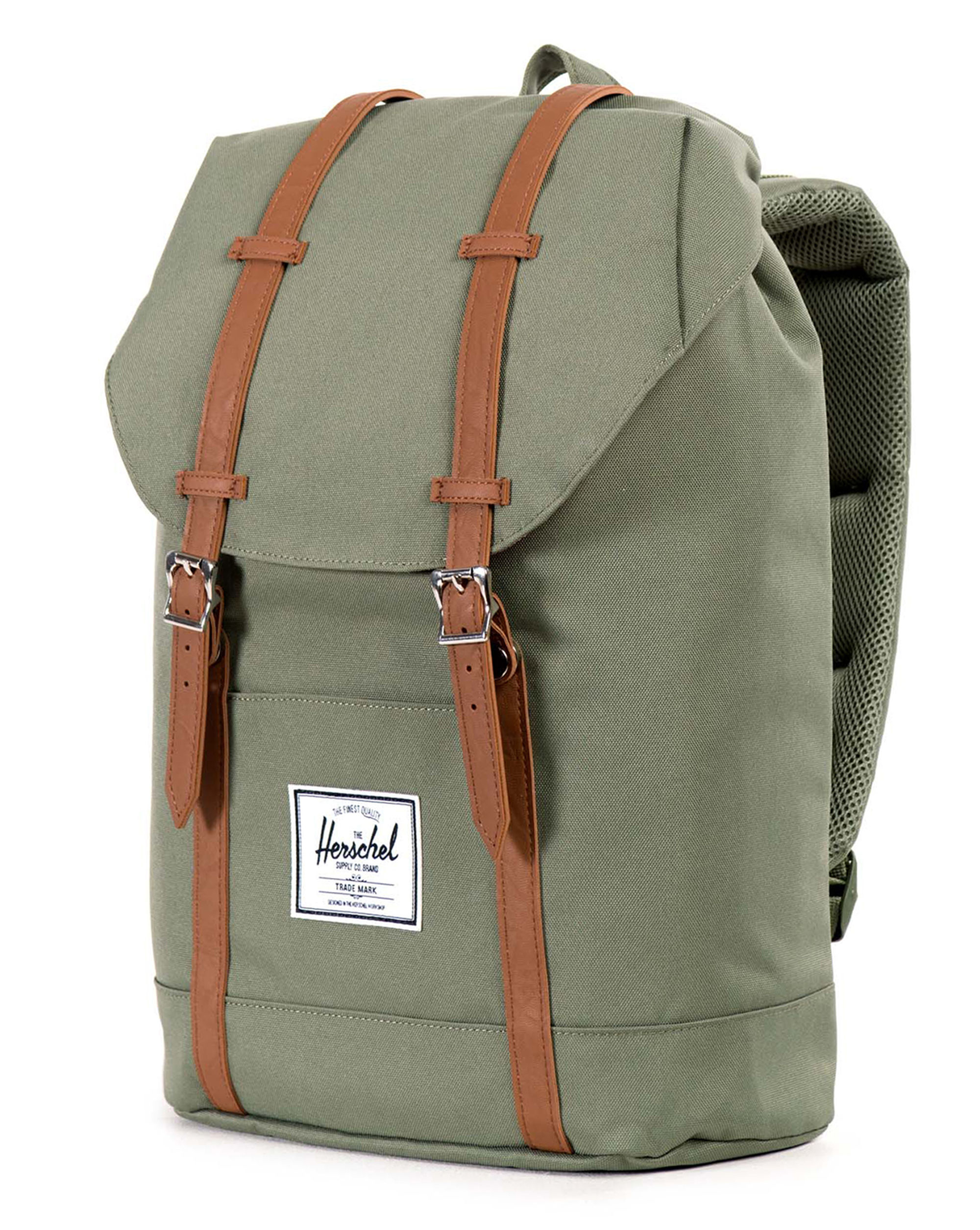 Herschel supply co. Khaki Retreat Backpack 19.5 L in Green for Men | Lyst