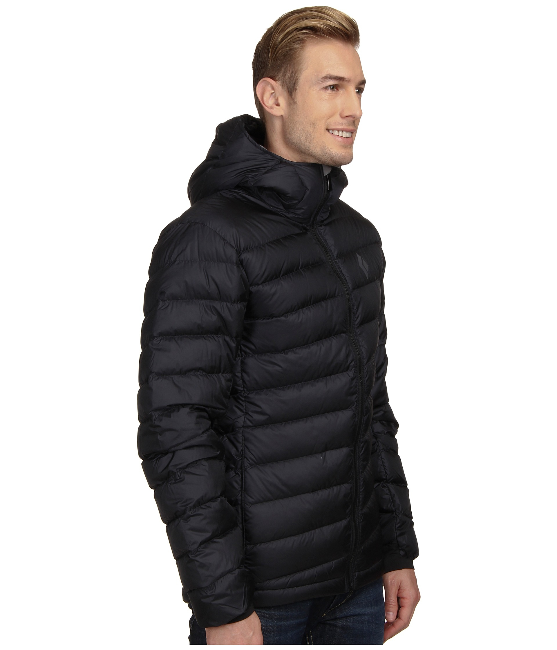 black diamond cold forge hooded down jacket