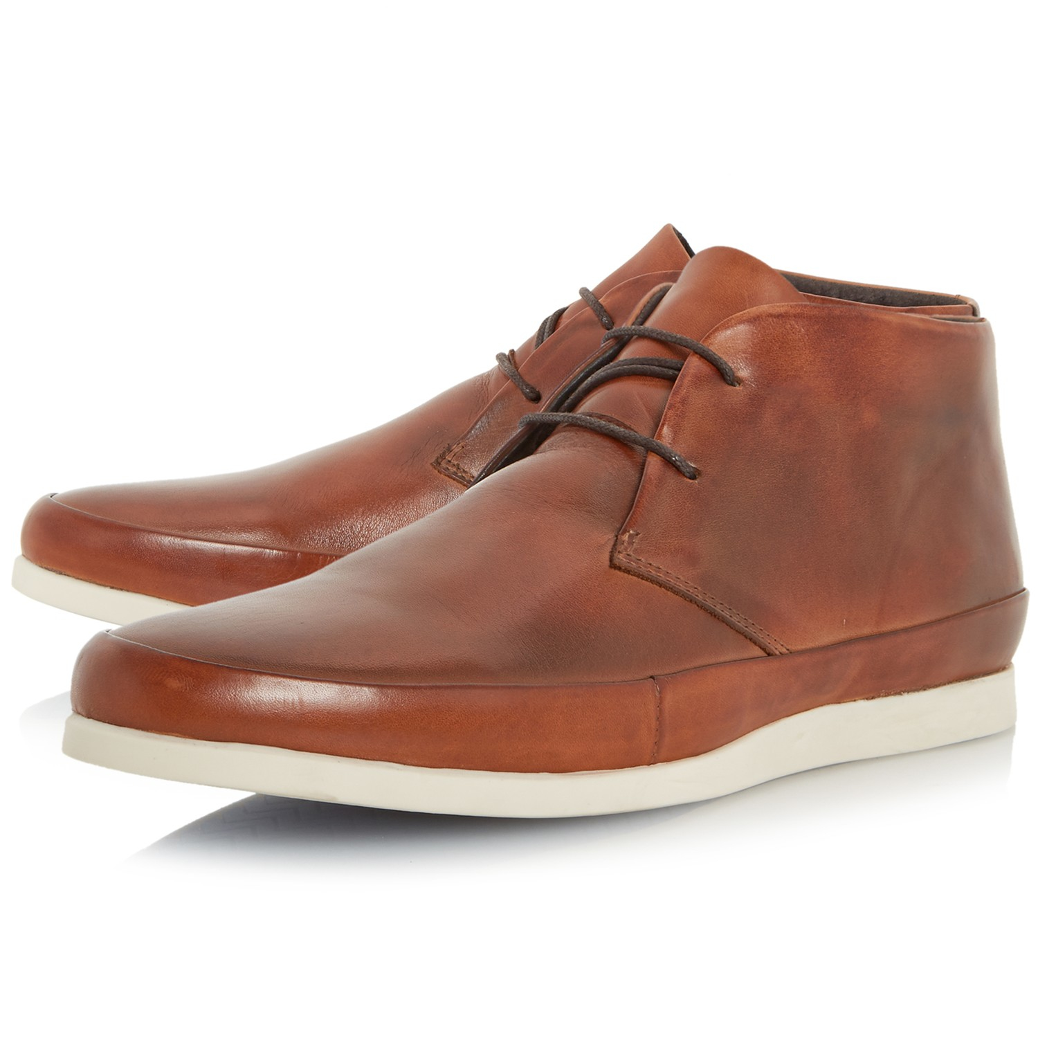 Bertie Clyde Leather Lace-up Chukka 