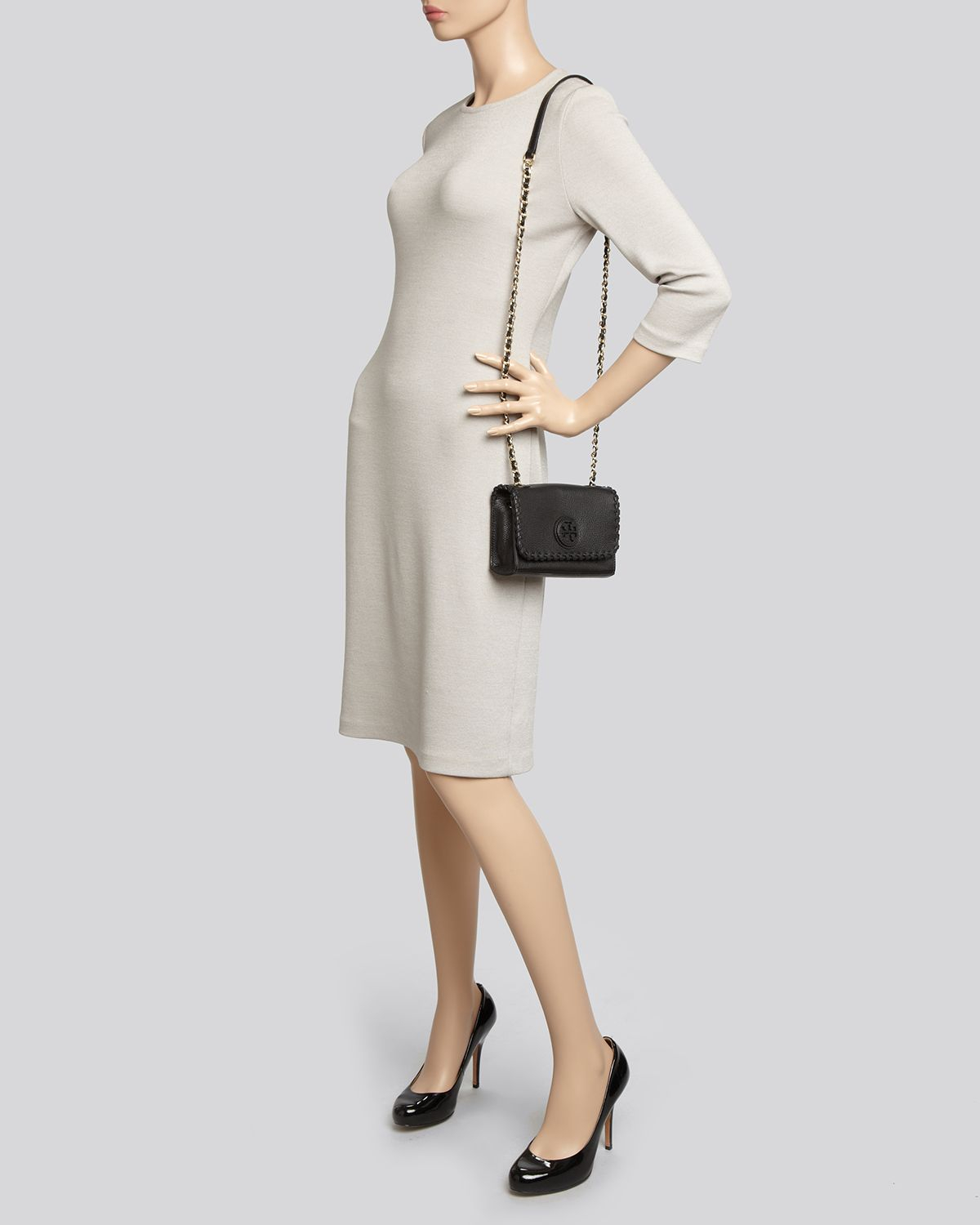 tory burch marion shrunken shoulder bag