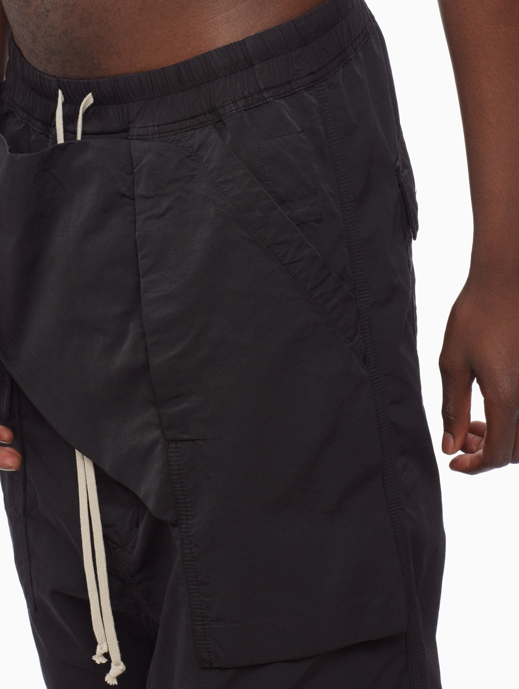 rick owens creatch cargo shorts