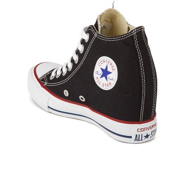 converse wedge trainers