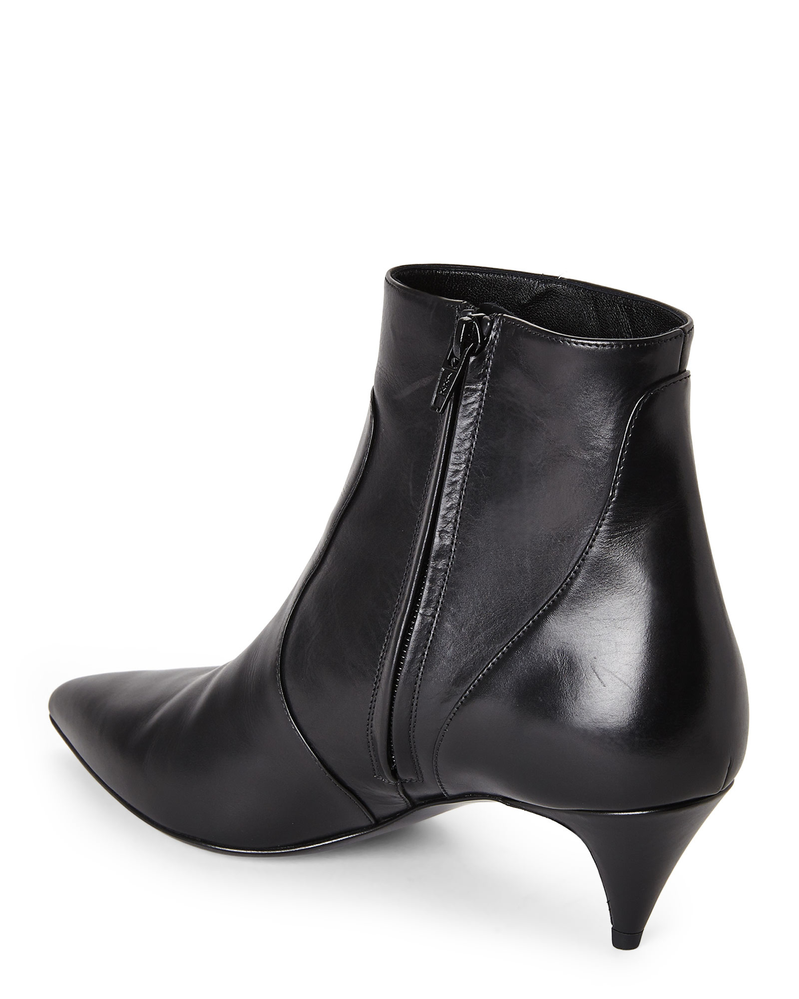 saint laurent heel boots