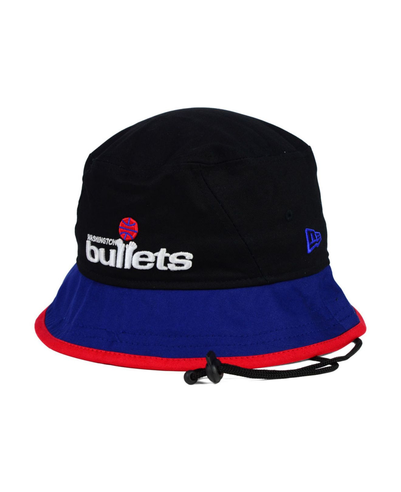 KTZ Washington Bullets Black-Top Bucket 