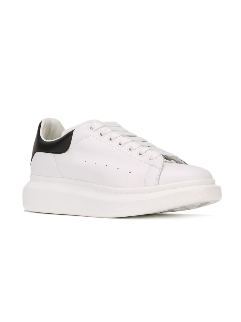 Alexander McQueen Extended Sole Sneakers in White for Men - Lyst