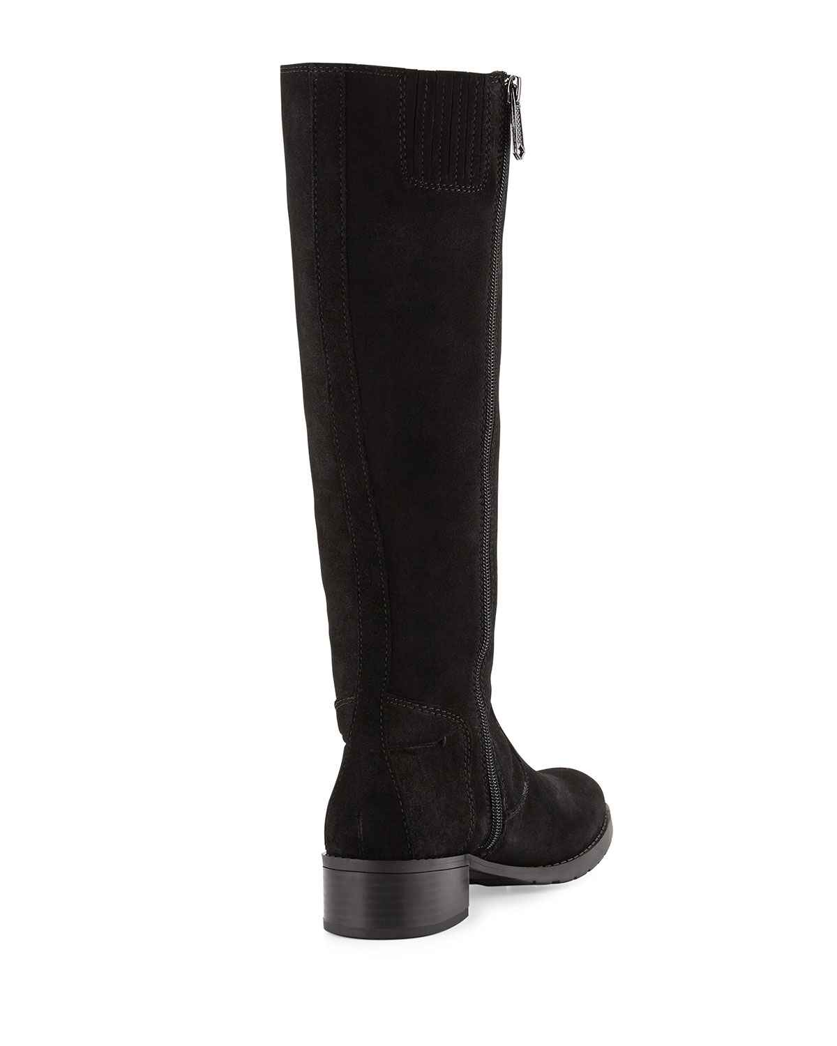 Donald J Pliner Bixbi Suede Boot in Black - Lyst