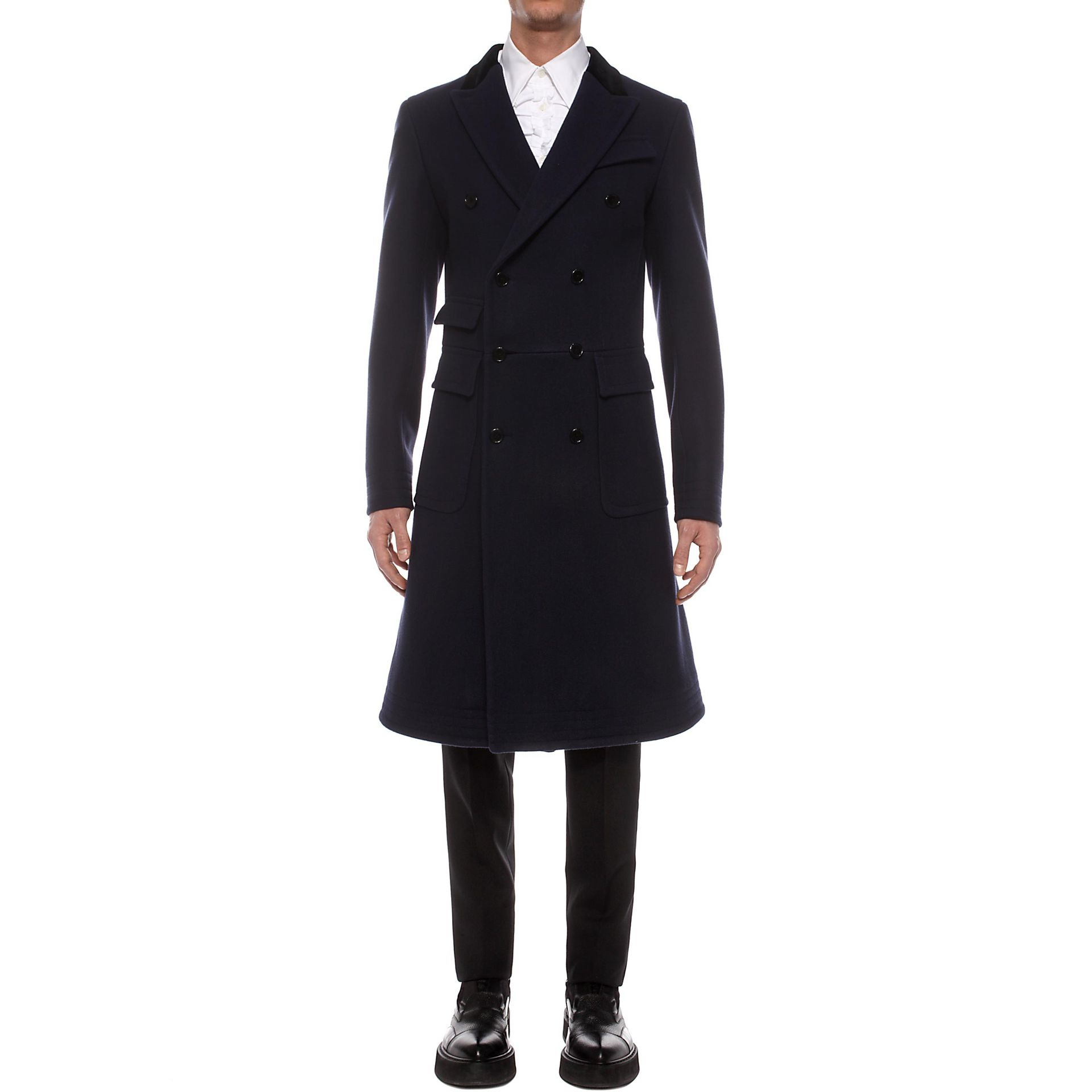 double lapel frock coat