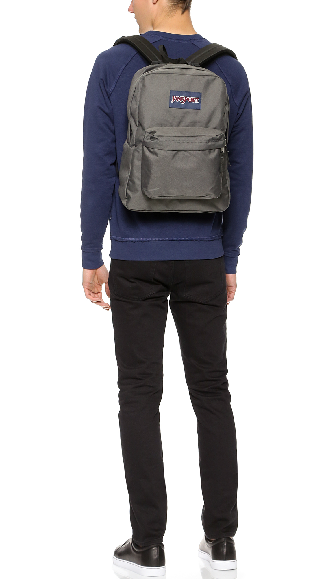 jansport superbreak backpack forge grey