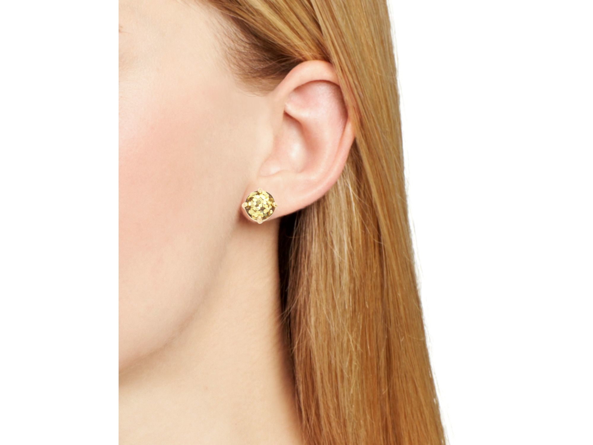 kate spade opal glitter earrings