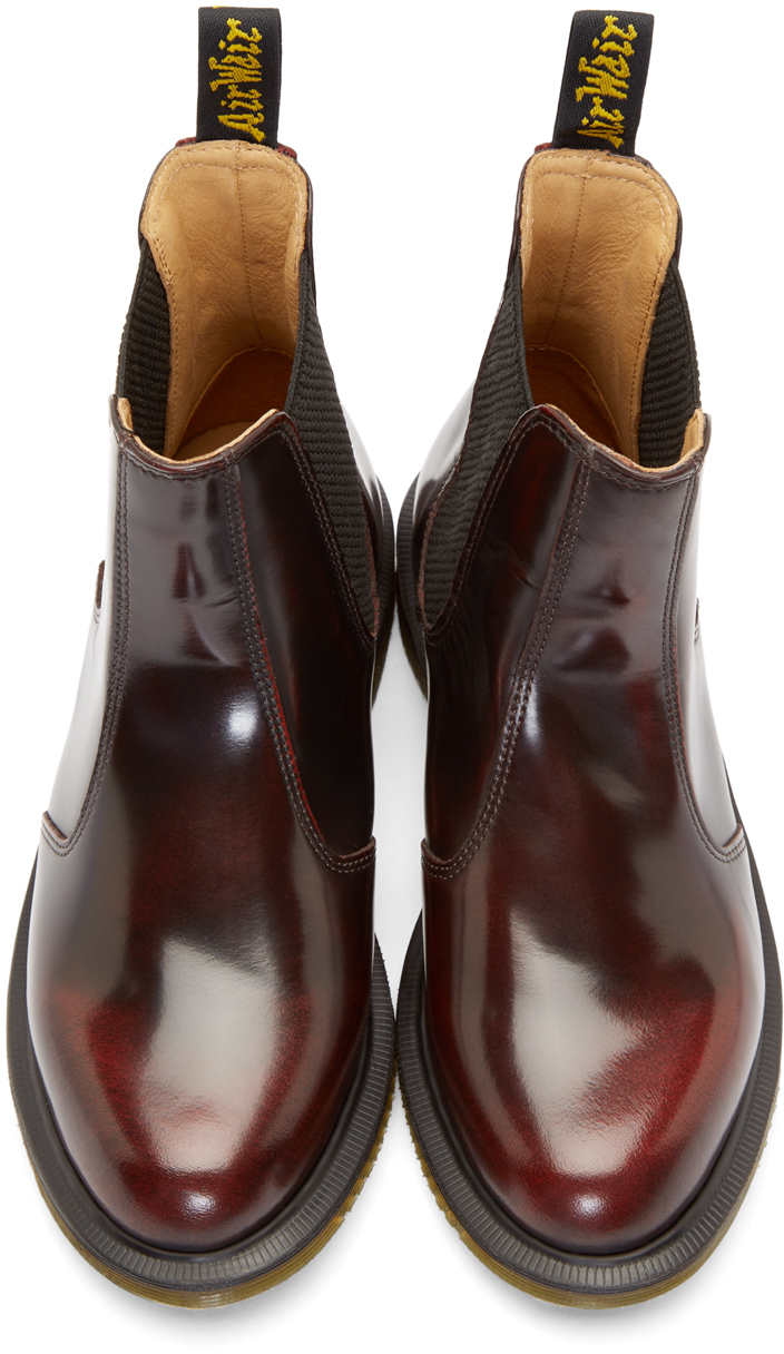 dr martens flora red