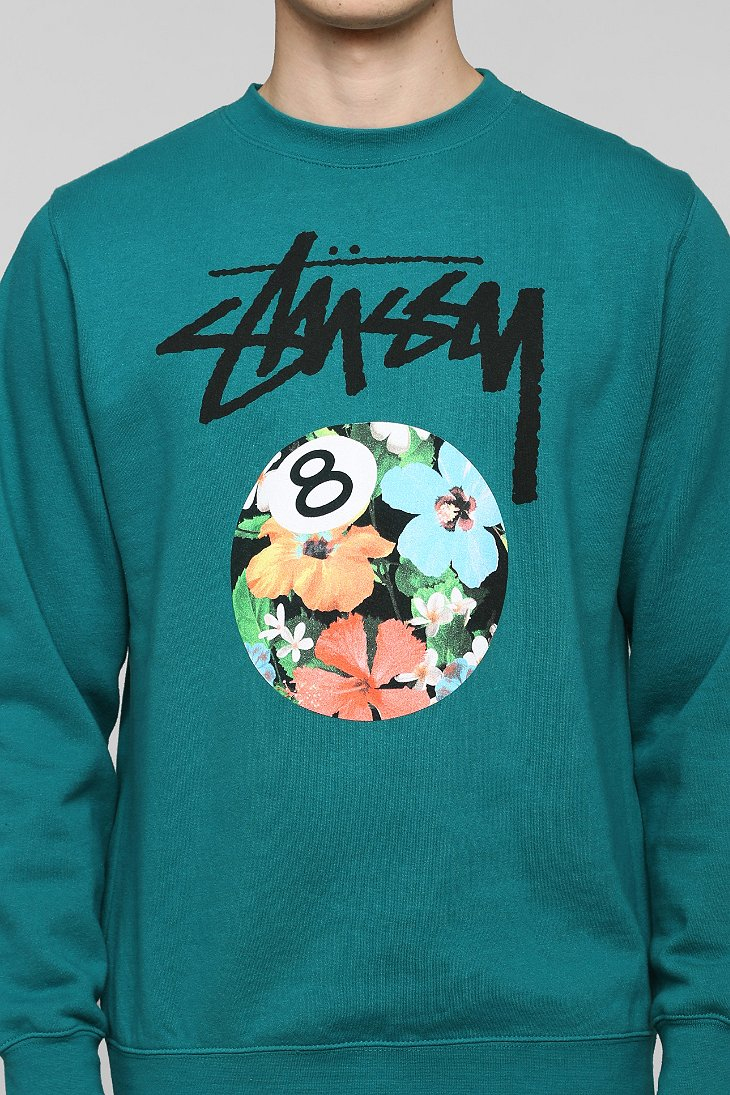 stussy hoodie 8 ball