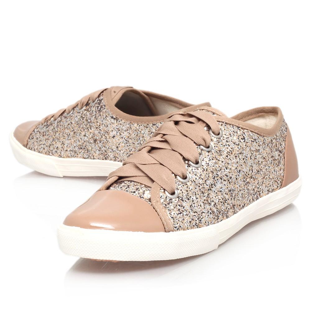 carvela jasper glitter trainers