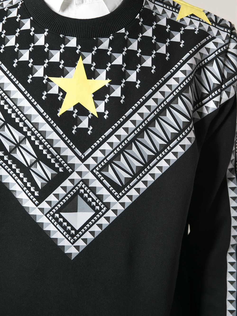 yellow star sweater