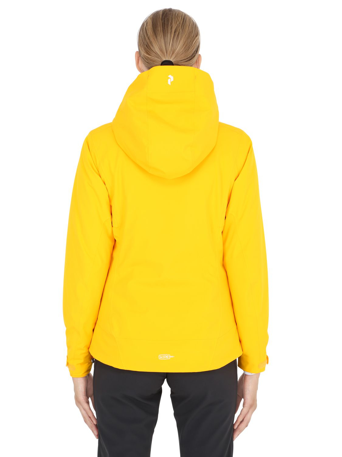 ladies yellow ski jacket