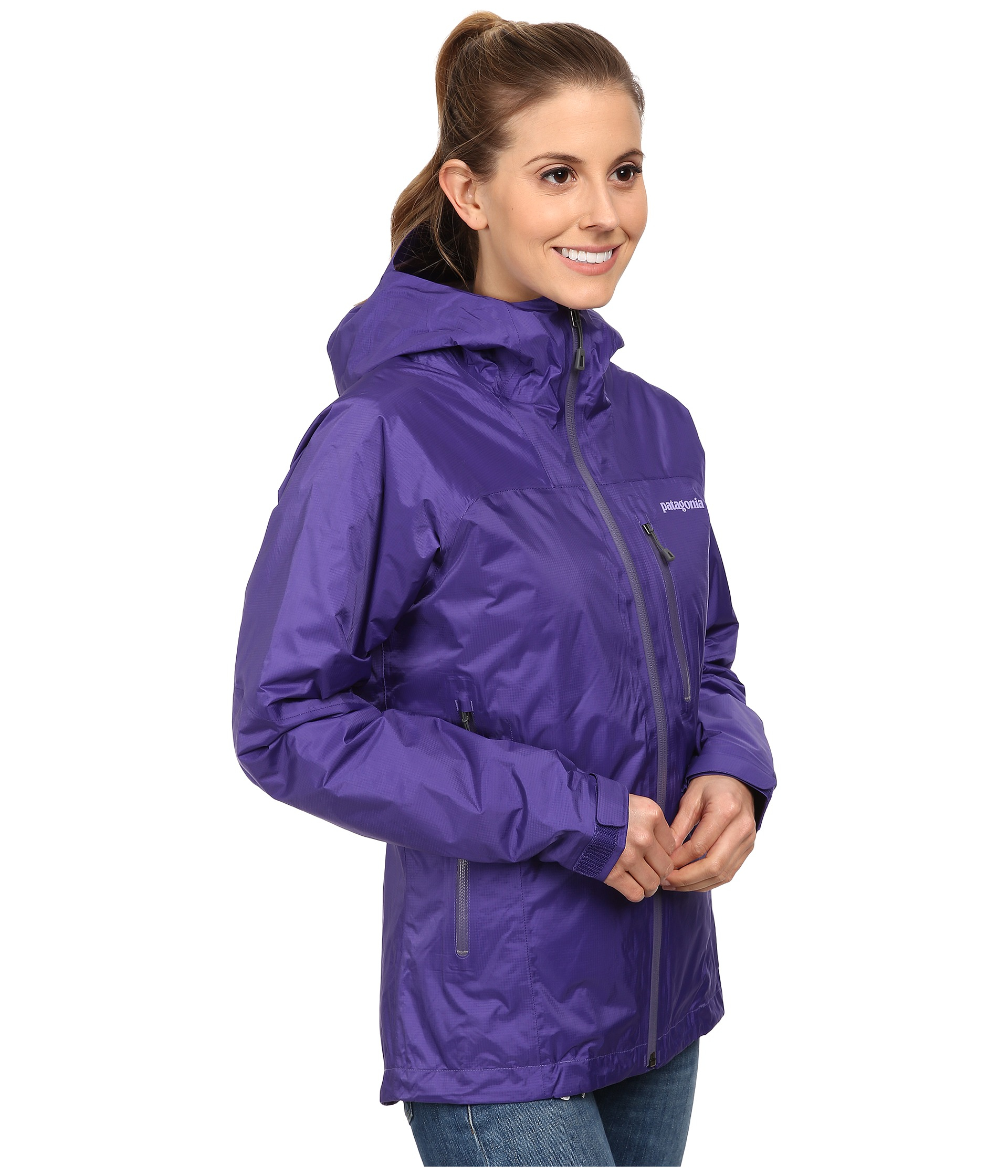 Patagonia Synthetic Insulated Torrentshell Jacket in Purple Lyst