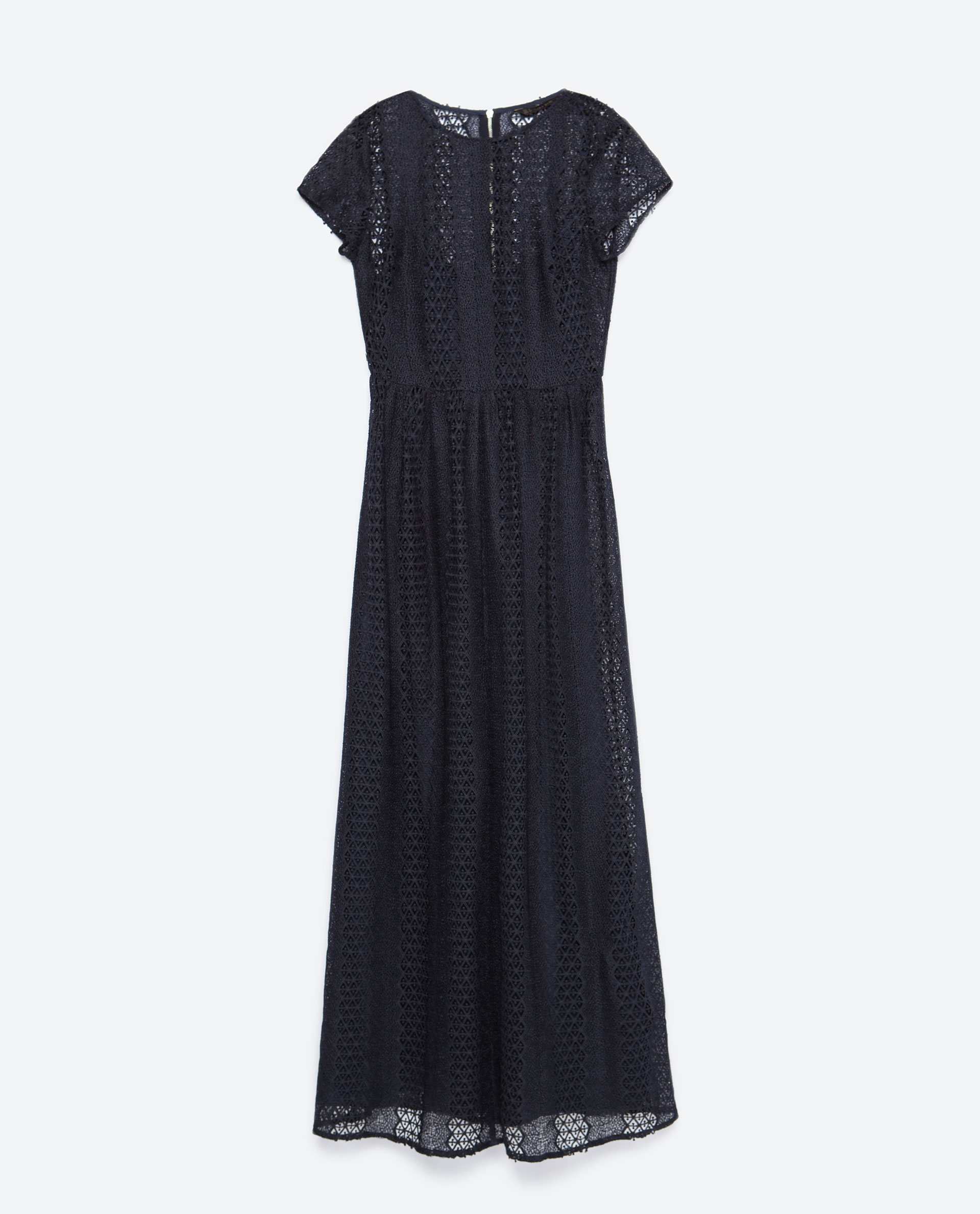 Zara Lace Dress Lace Dress in Blue (Navy blue) Lyst