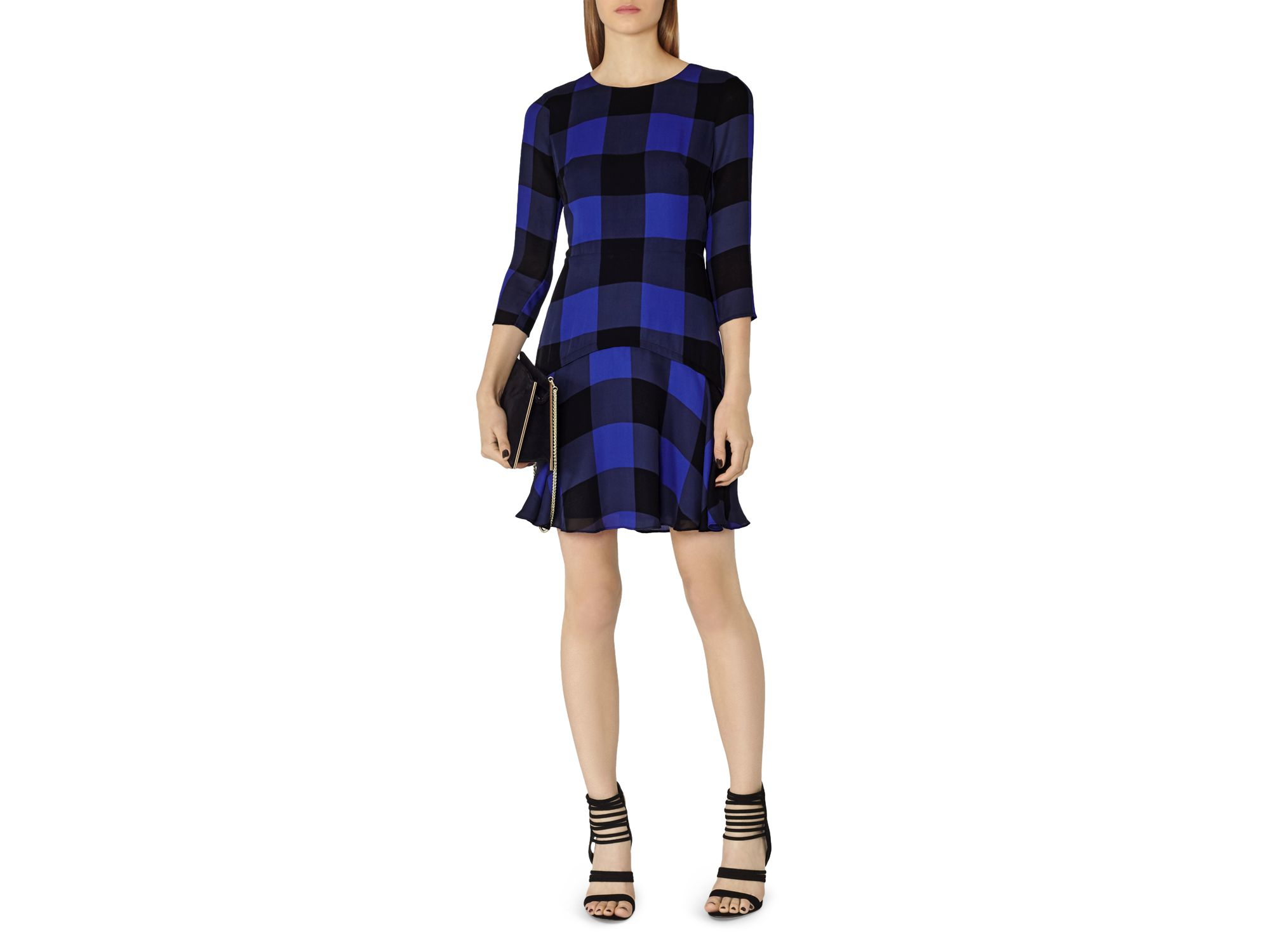 reiss silk dress