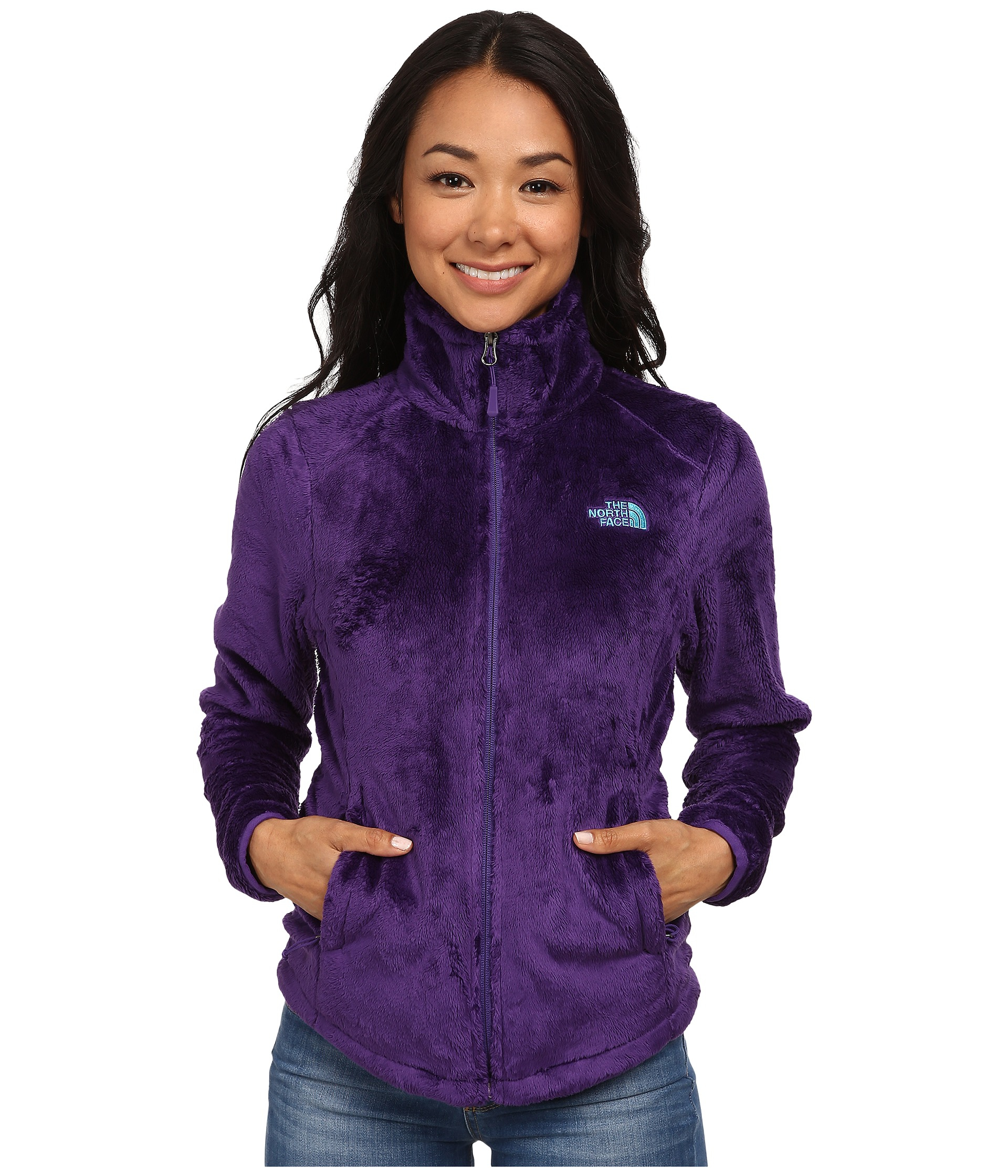 The north face Osito 2 Jacket in Purple | Lyst