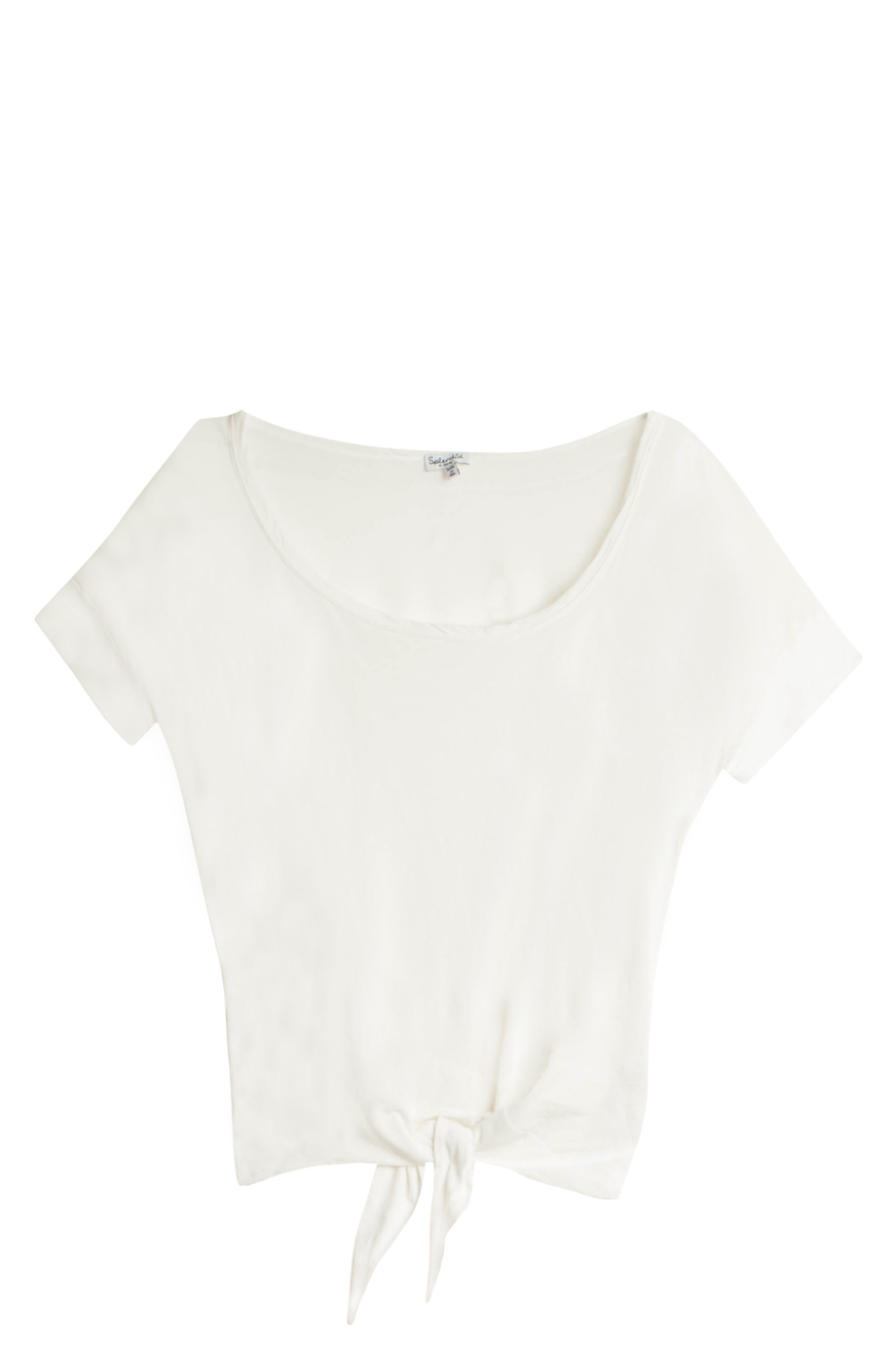 womens tie front white shirt