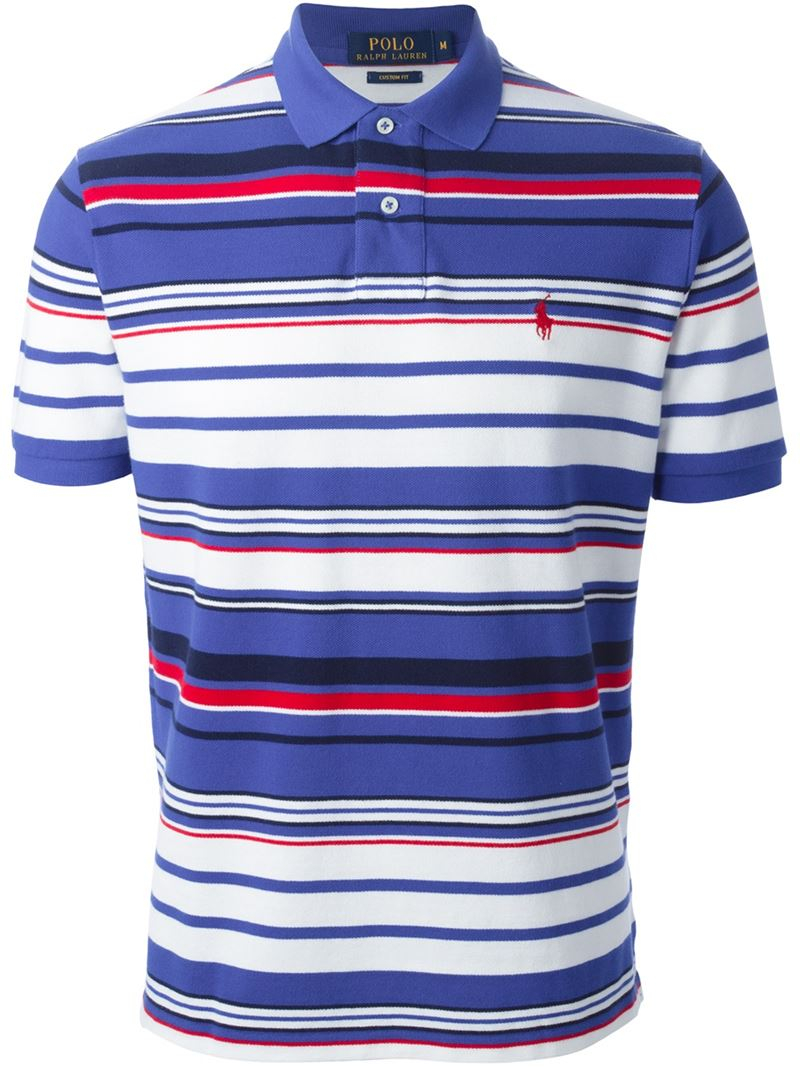 striped polo ralph lauren shirt