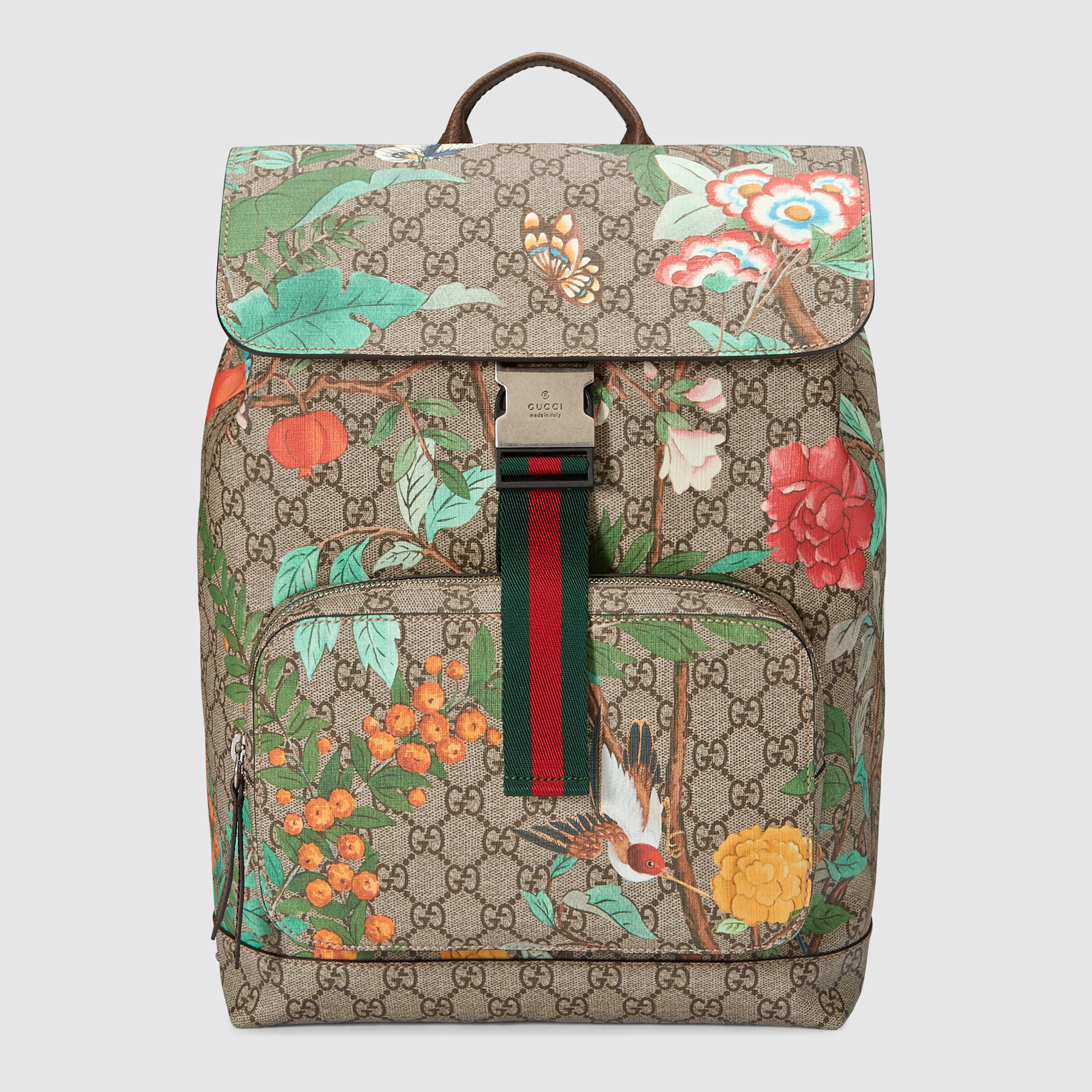 Gucci Tian Gg Supreme Backpack in Multicolor | Lyst
