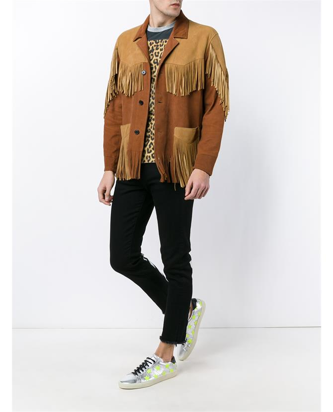 saint laurent silver sneaker