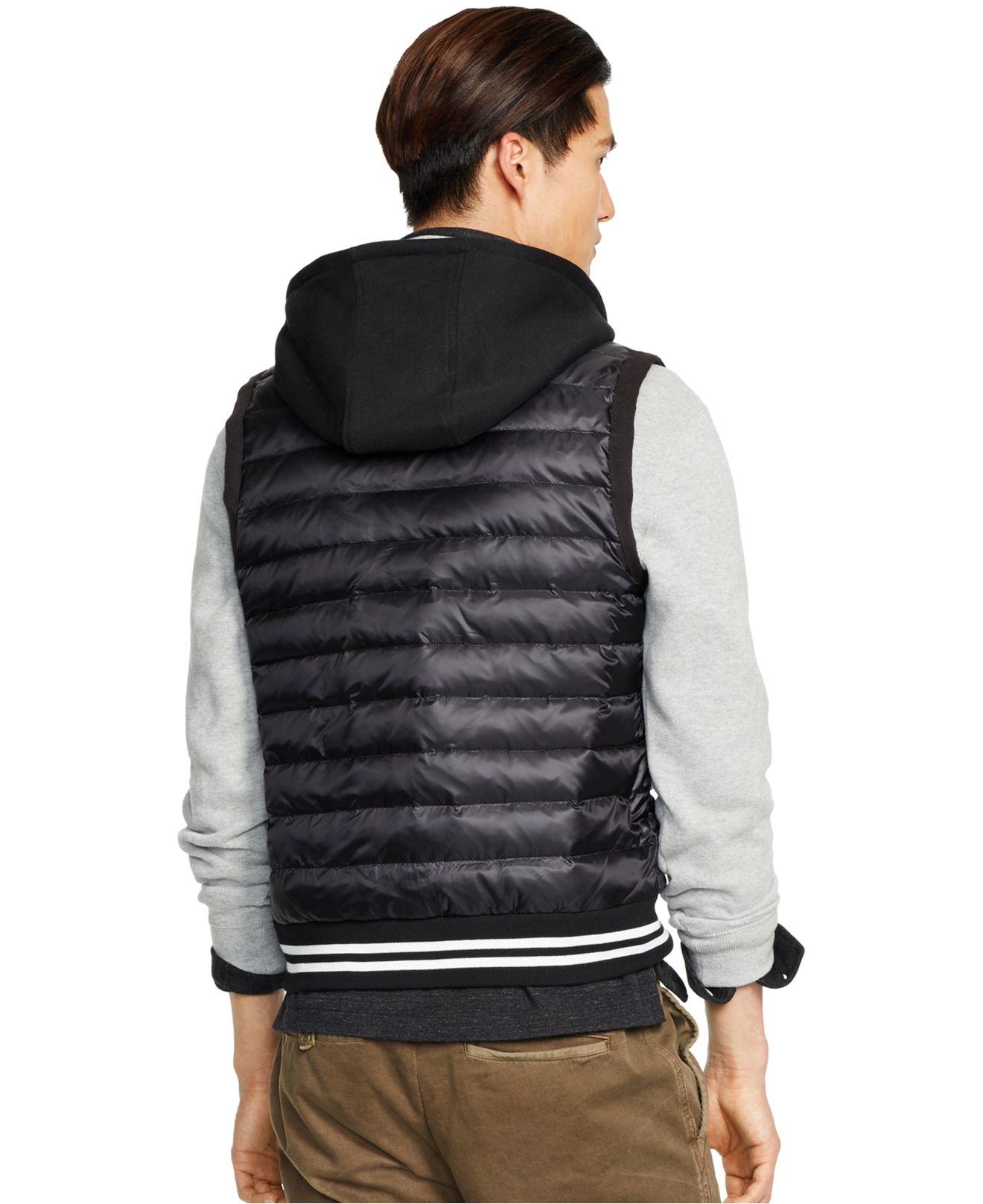 polo ralph lauren hooded vest