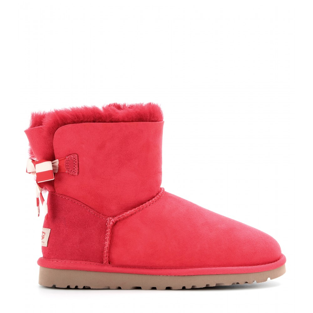 mini bailey bow uggs red mini bailey bow uggs red