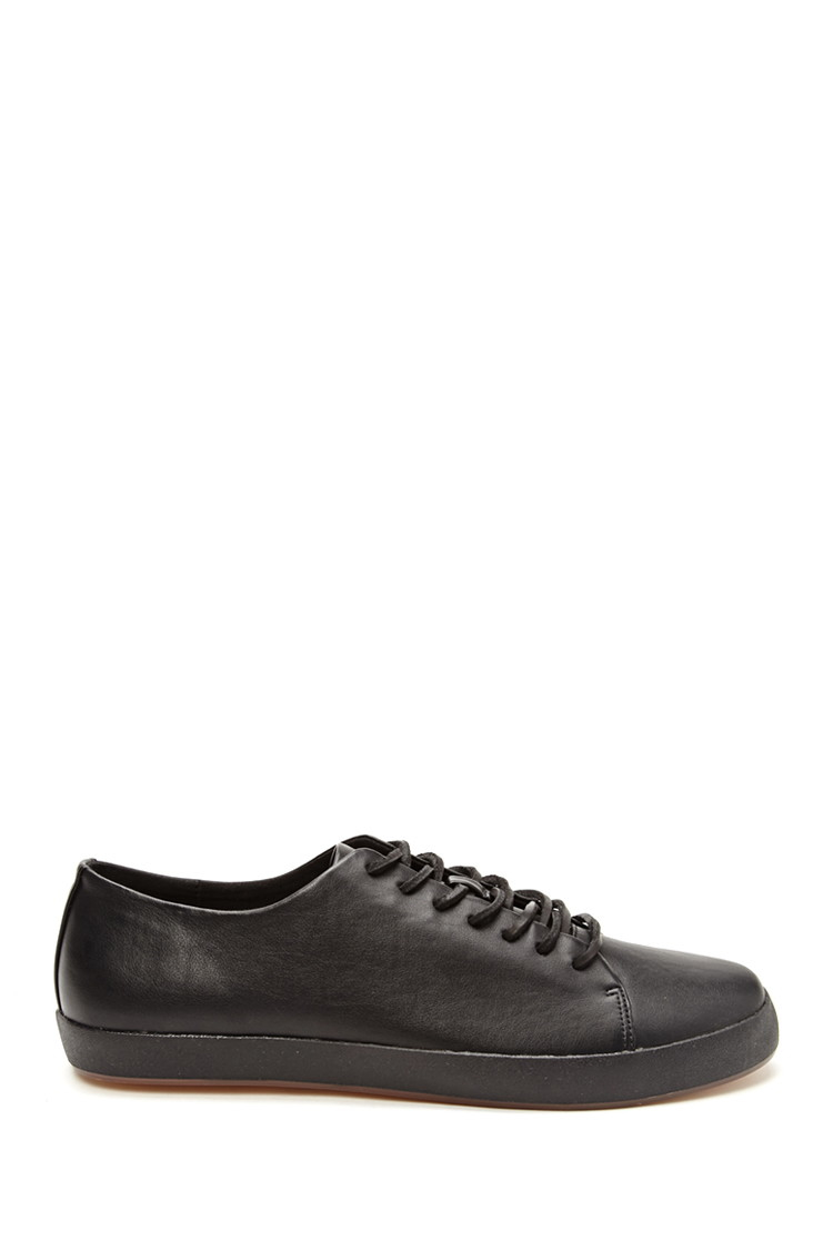 low top sneakers for forever 21 faux leather low top sneakers in black for low top sneakers for forever 21 faux leather low top sneakers in black for