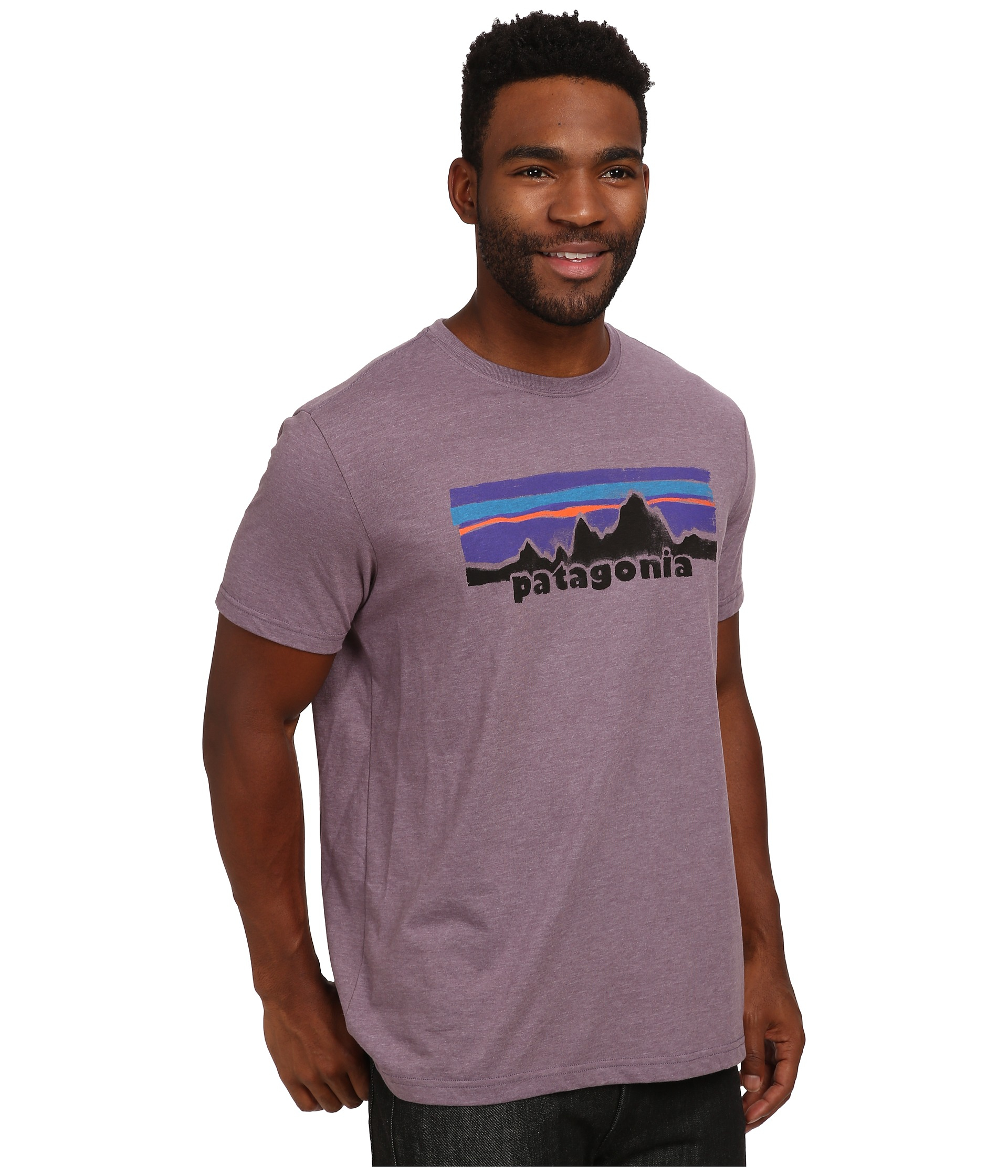 patagonia purple shirt