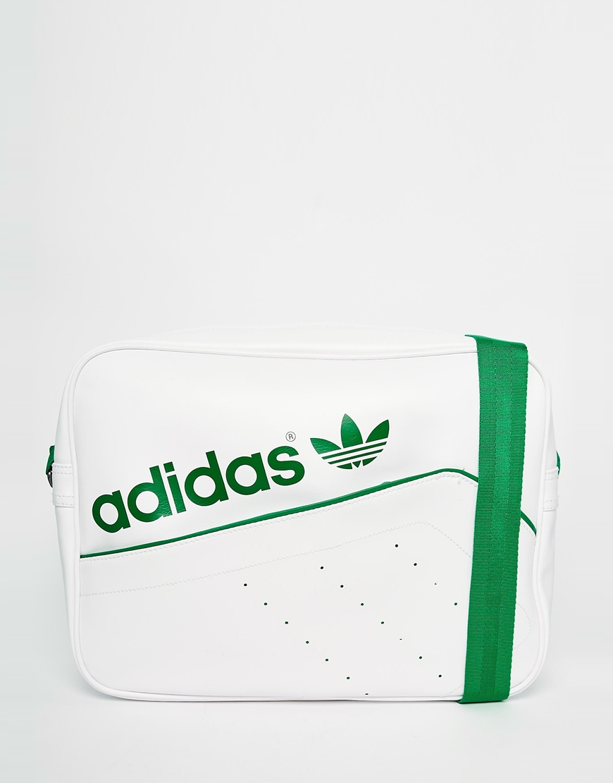 adidas Originals Airliner Messenger Bag Ab2781 White for Men | Lyst