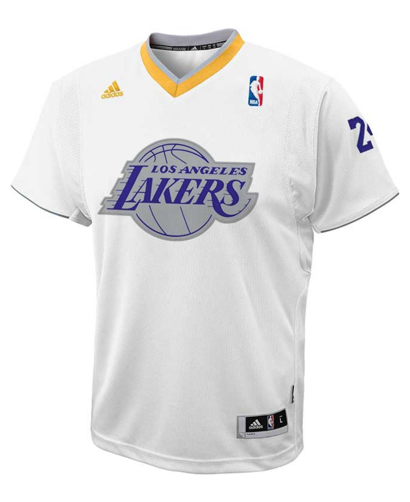 lakers sleeved jersey