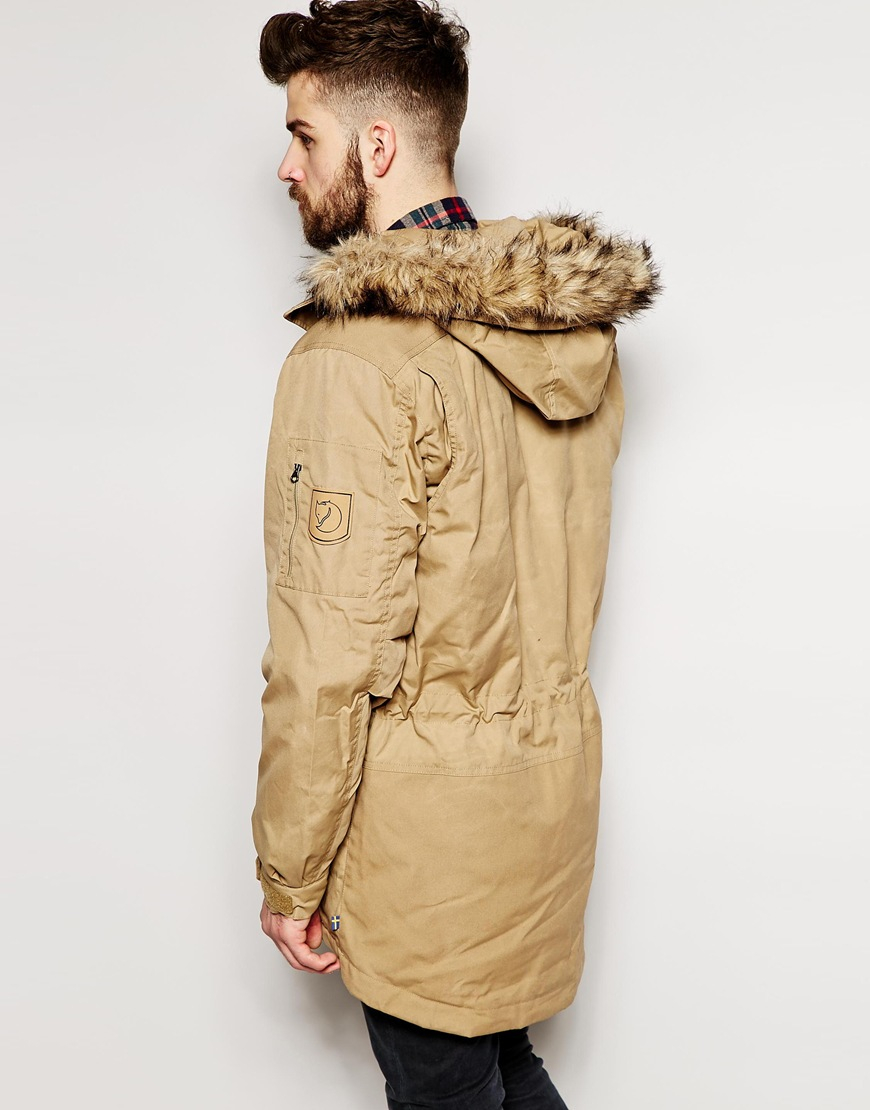 Fjallraven Sarek Winter Jacket in Sand (Natural) for Men - Lyst